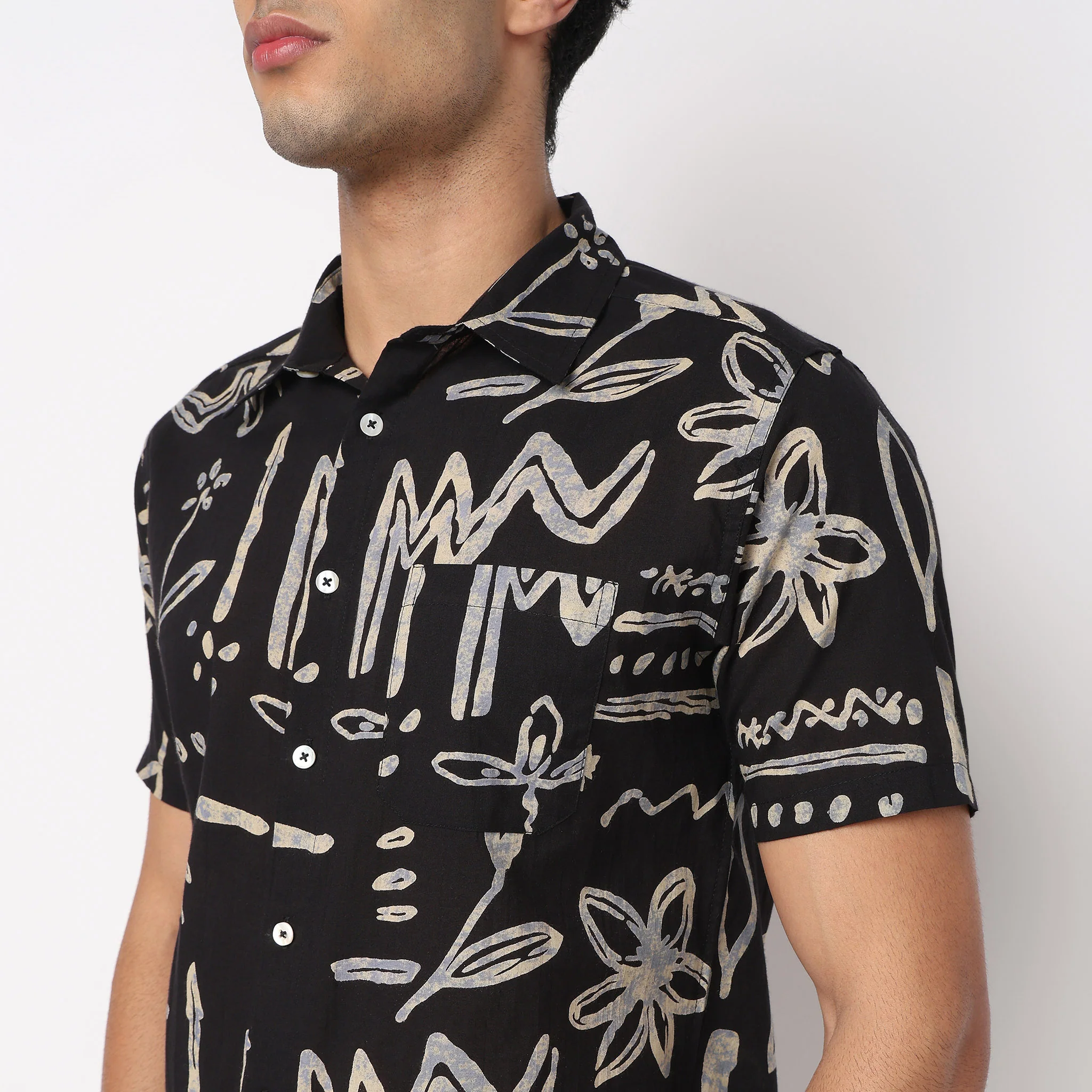 Cotton Printed Shirt - Image 4
