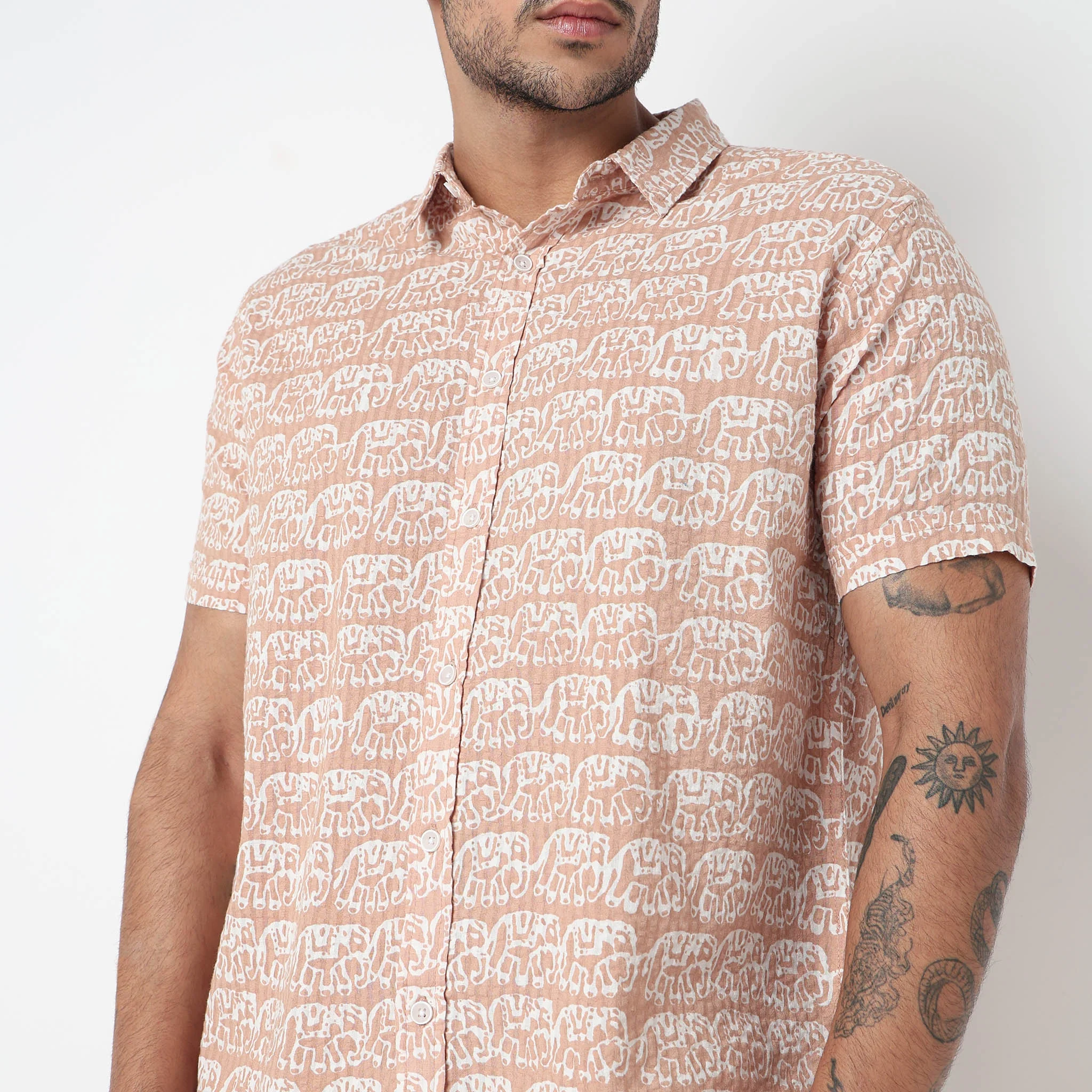 Cotton Printed Shirt - Image 4