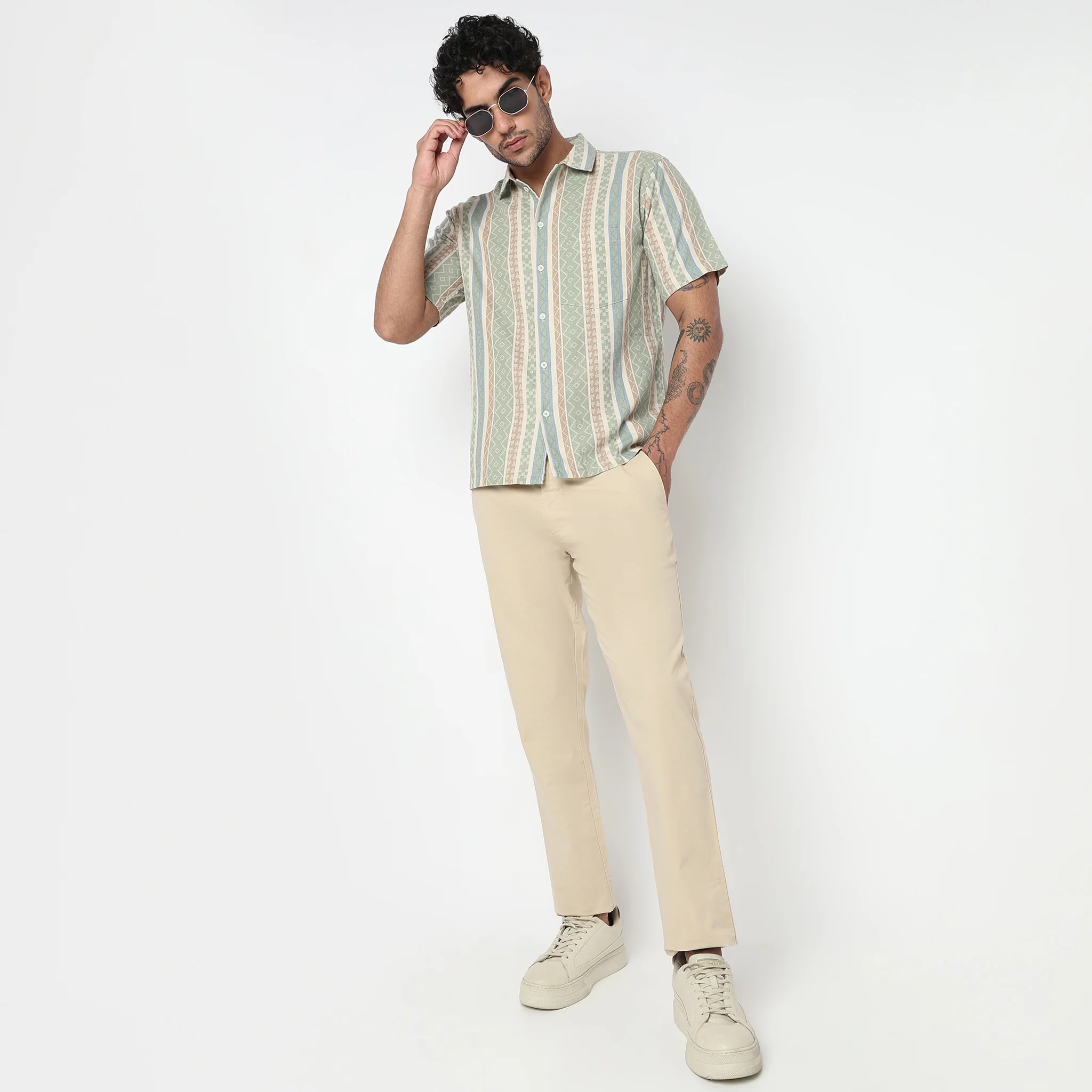 Cotton Printed Shirt