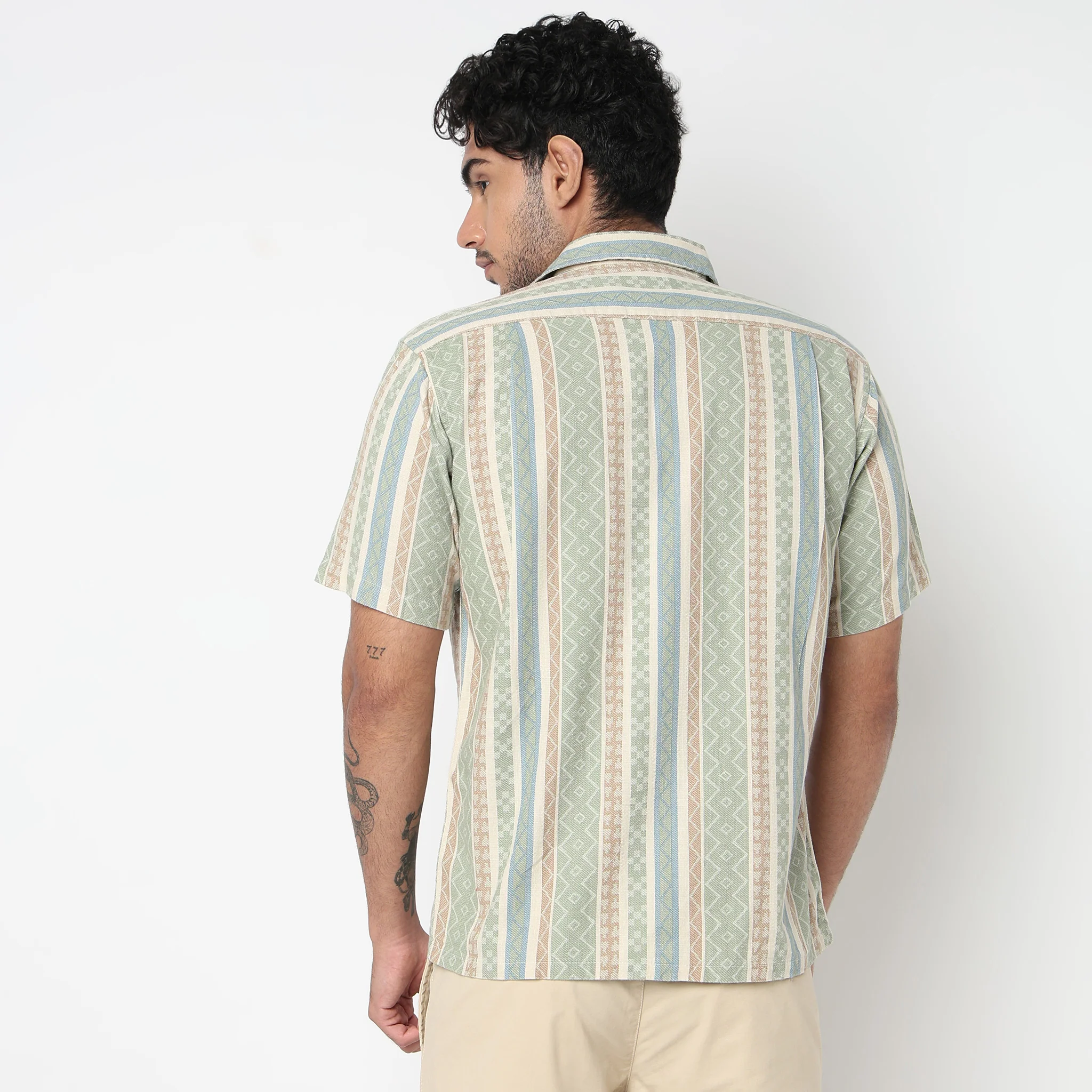 Cotton Printed Shirt - Image 3