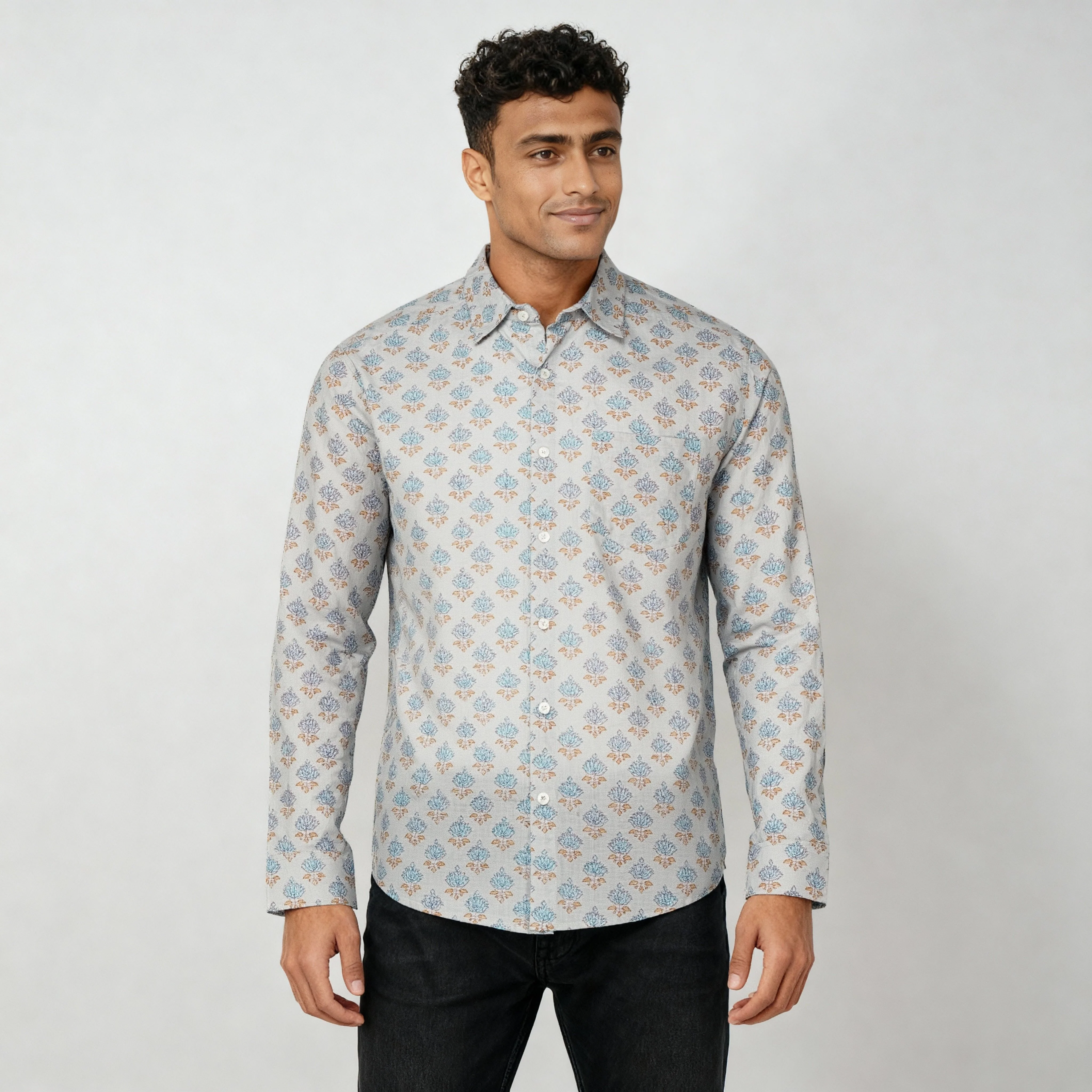 Cotton Printed Shirt - Image 2