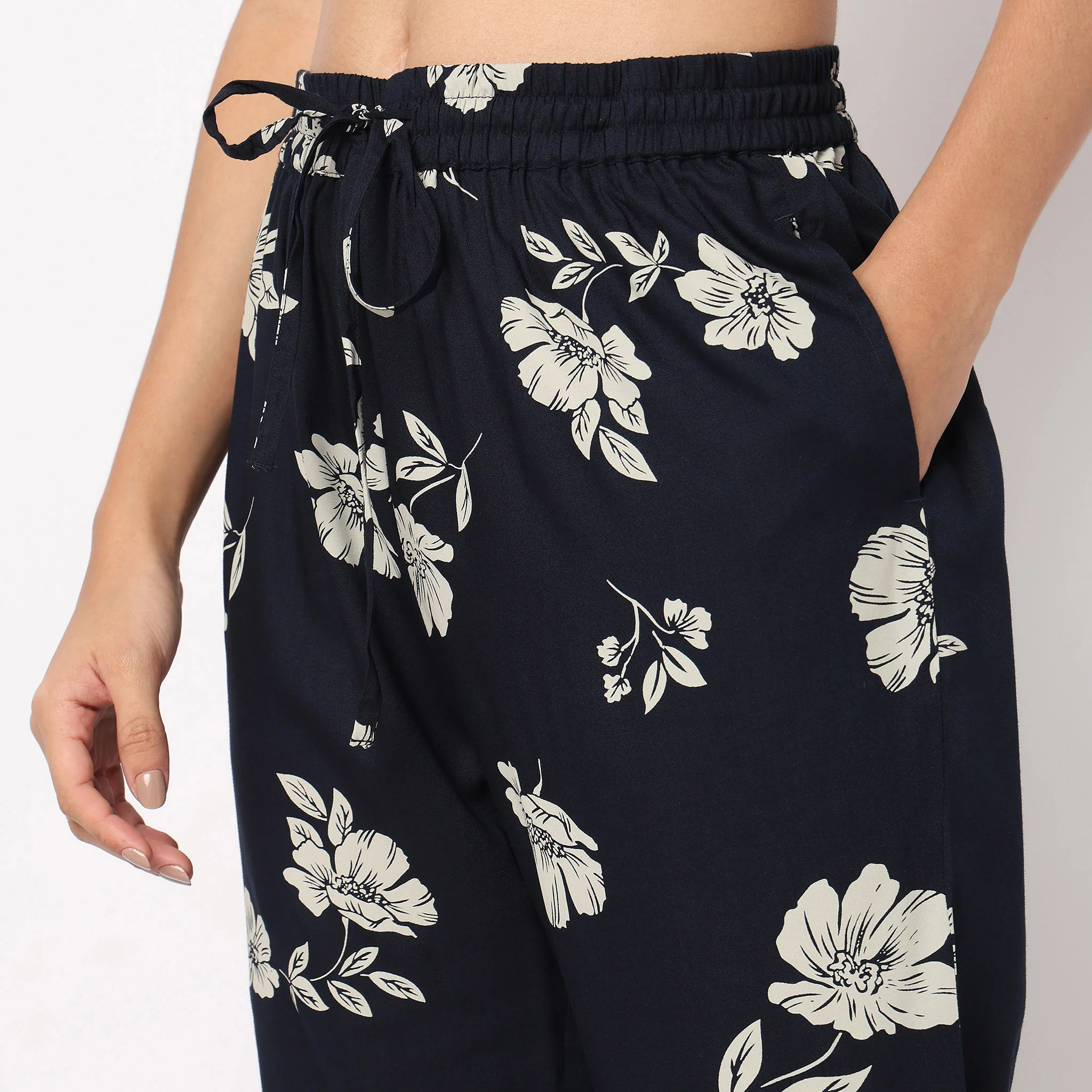 Cotton Printed Shirt with Pyjama Sleepwear Set - Image 6