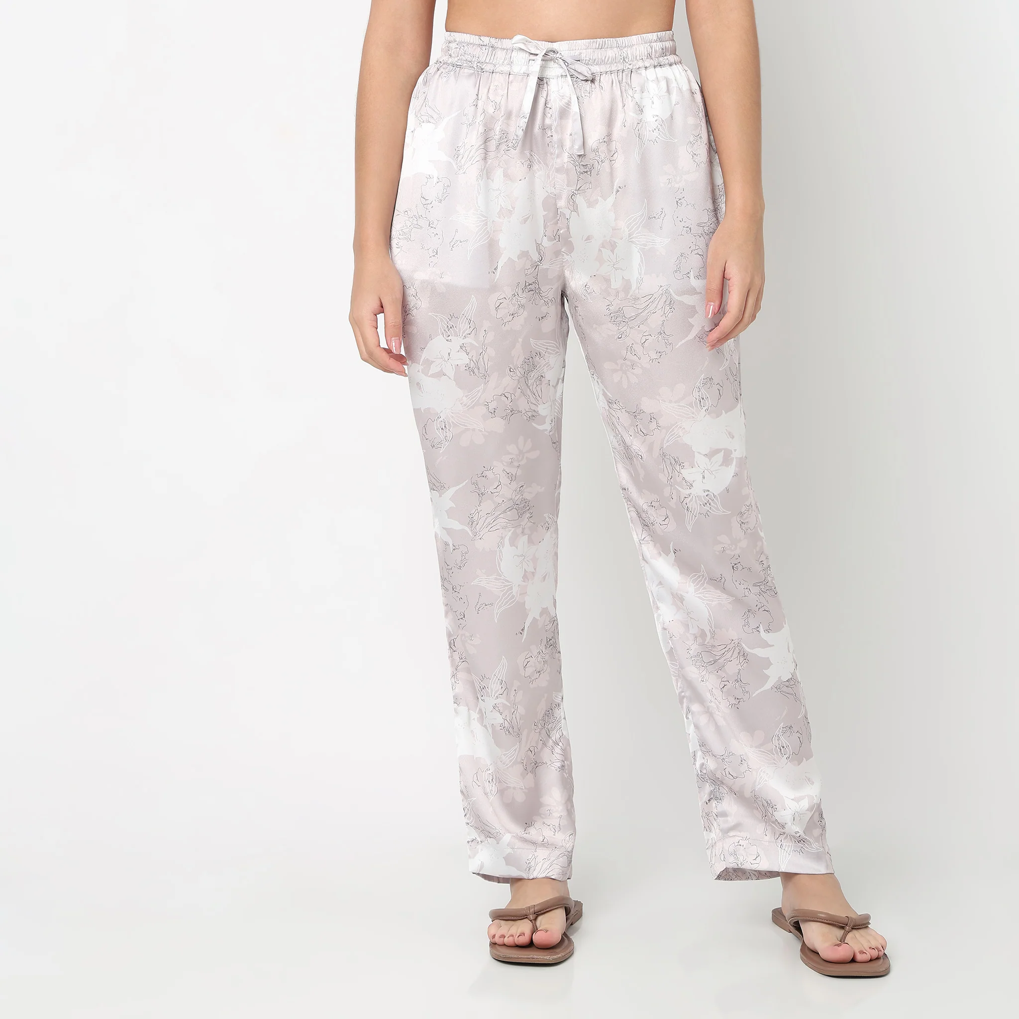 Cotton Printed Shirt with Pyjama Sleepwear Set - Image 6