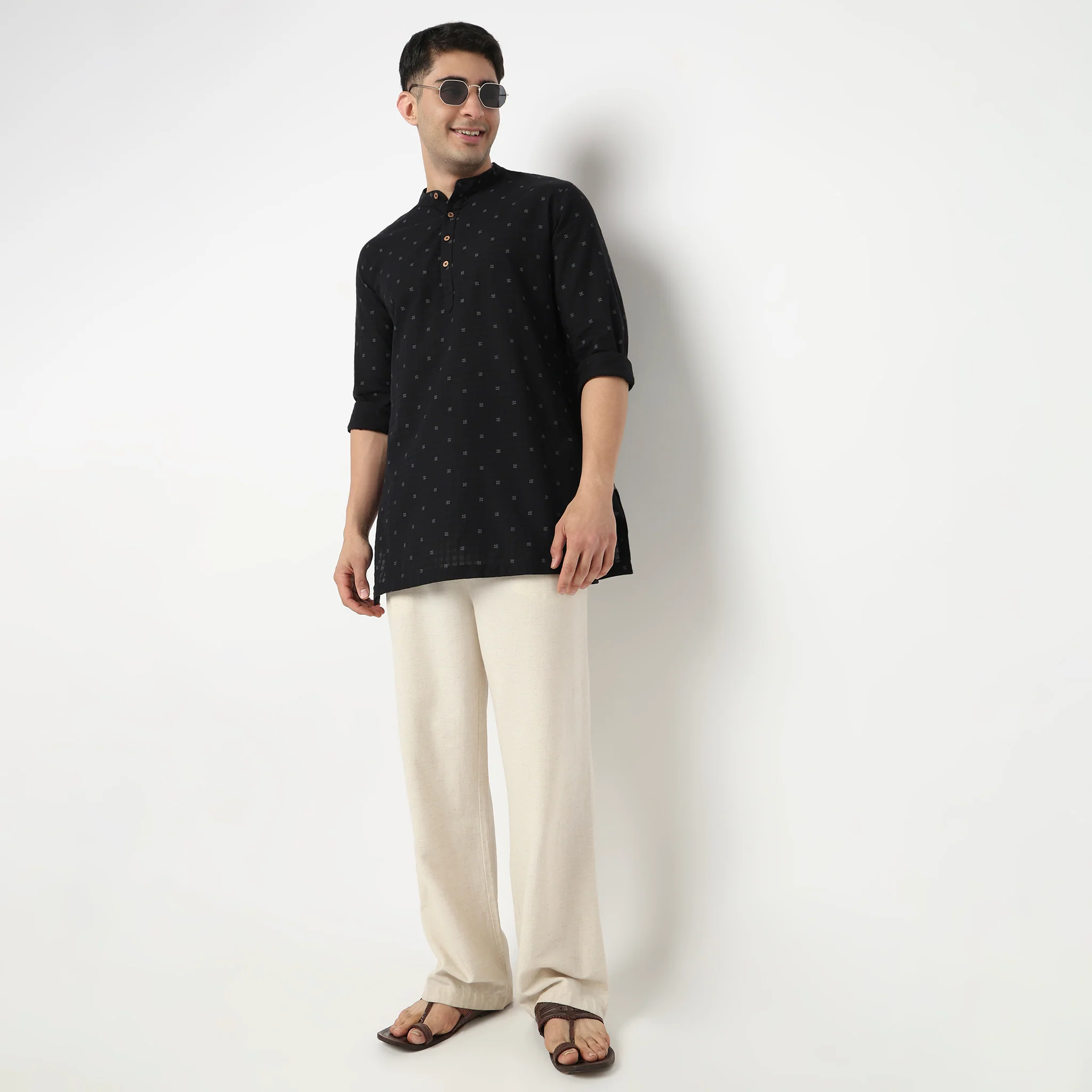 Cotton Printed Short Kurta