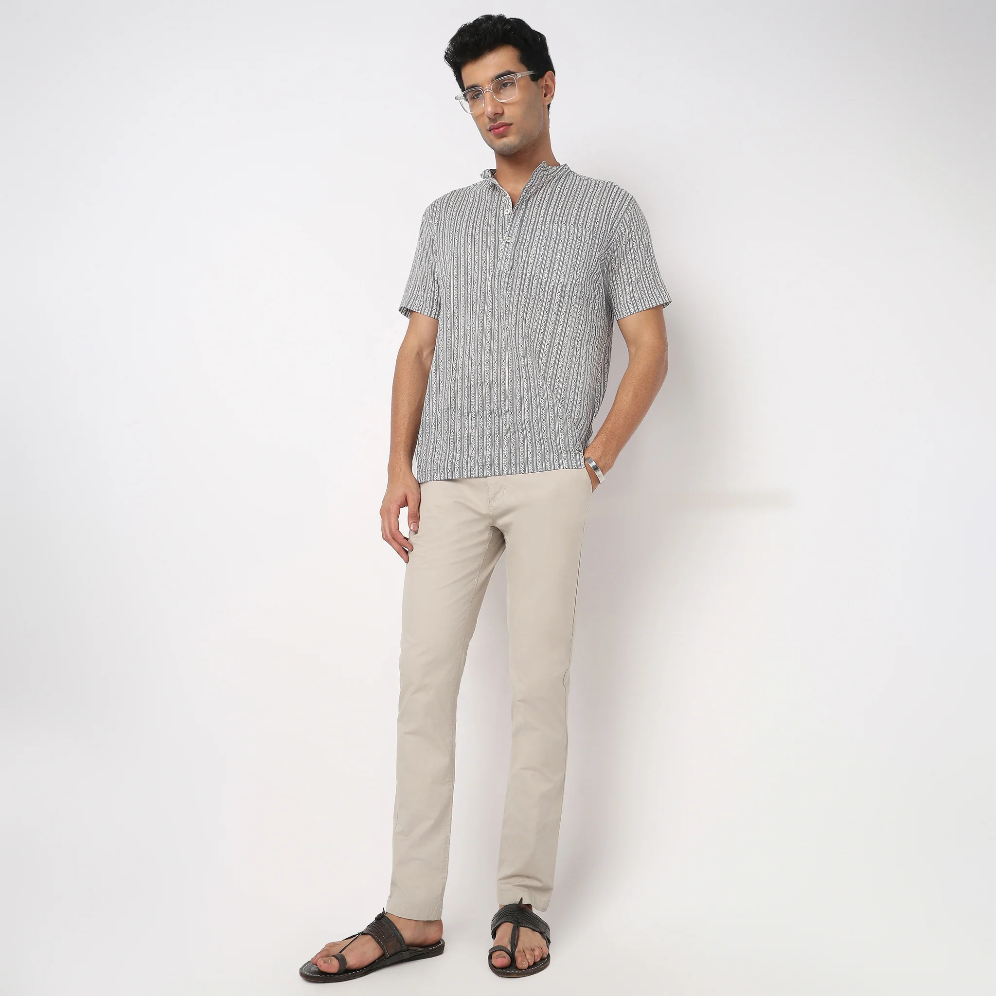 Cotton Printed Short Kurta