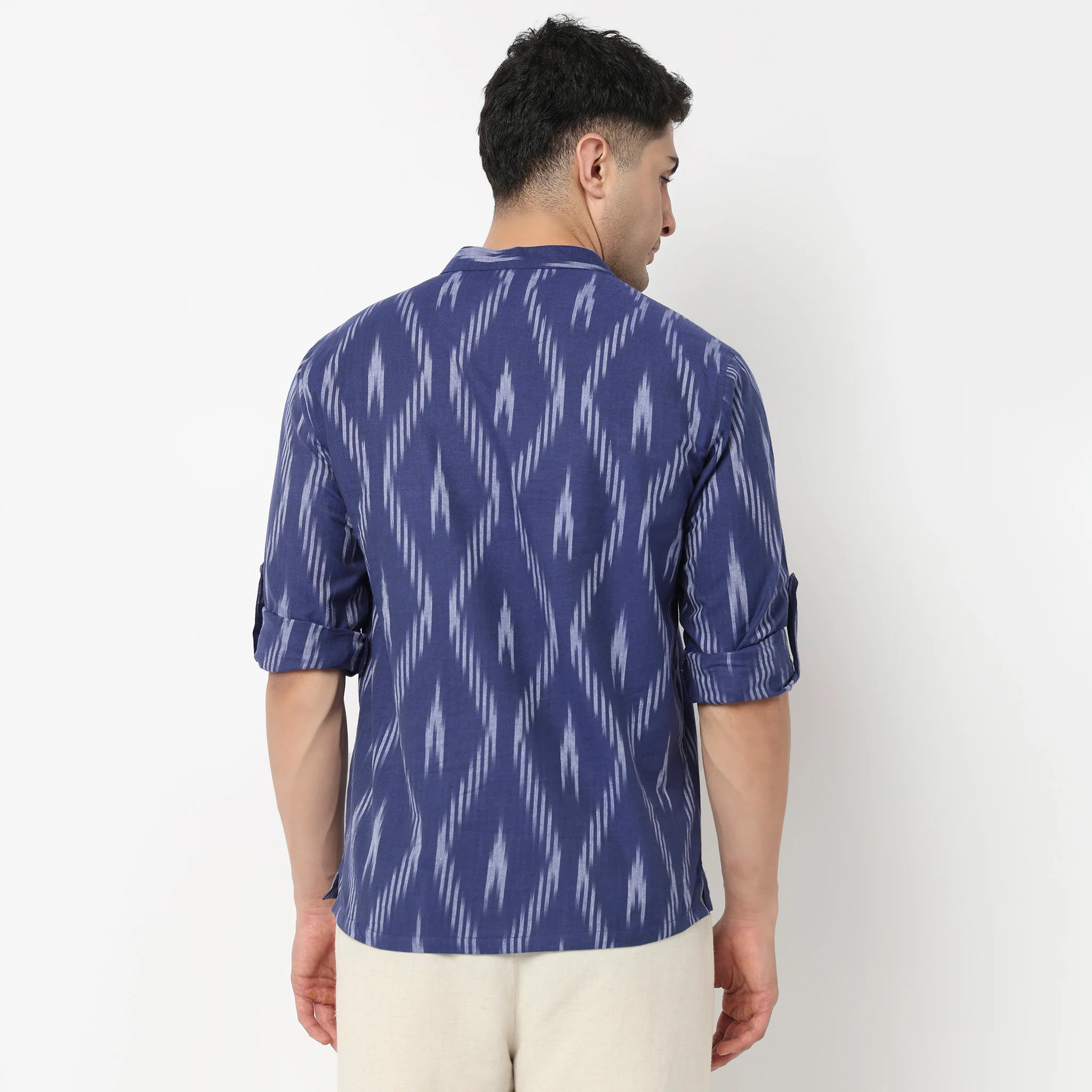 Cotton Printed Short Kurta - Image 3