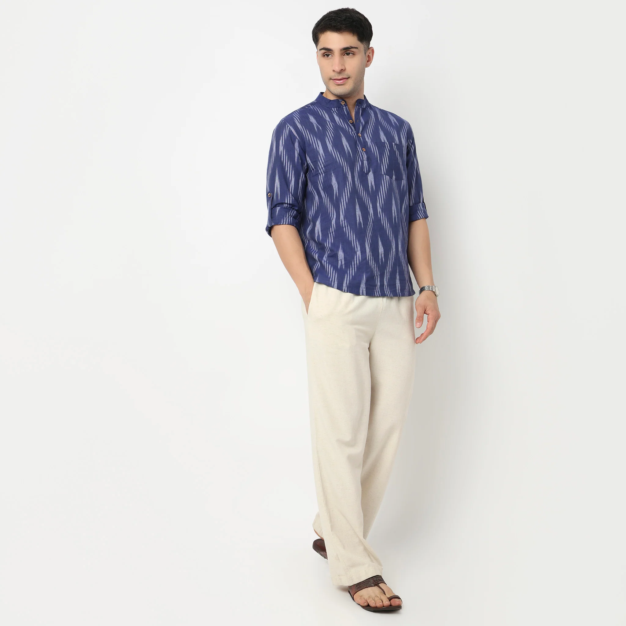 Cotton Printed Short Kurta - Image 5