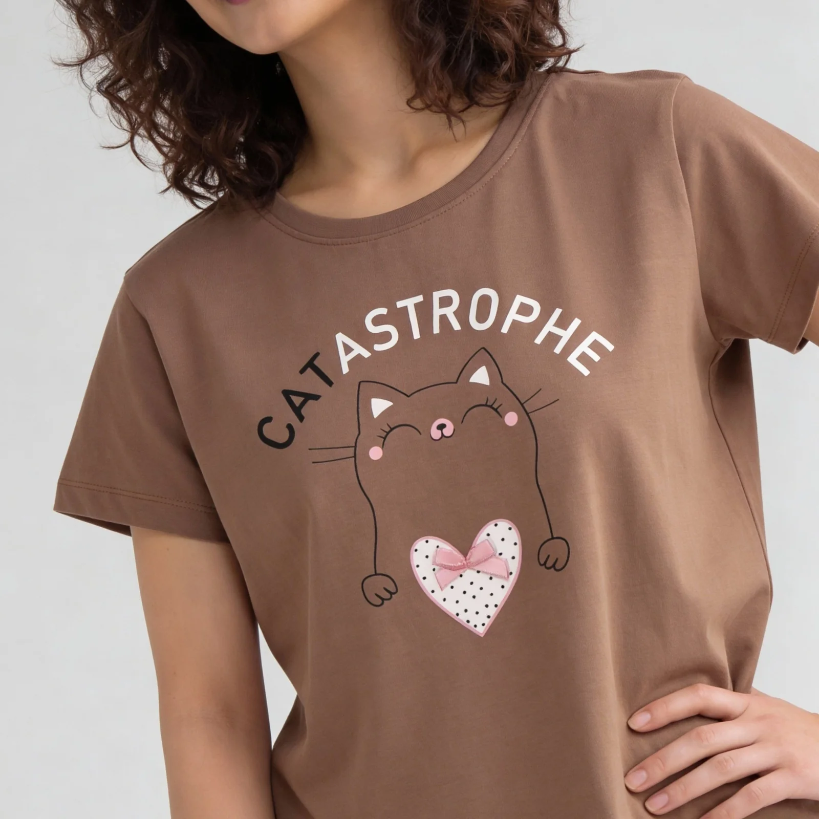 Cotton Printed Lounge T-Shirt - Image 4