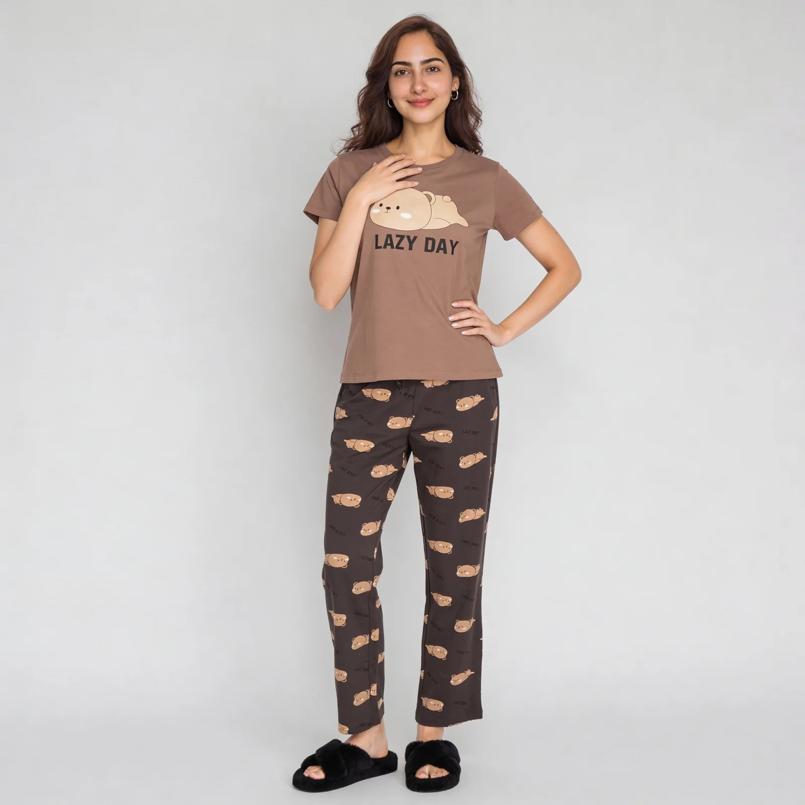 Cotton Printed Lounge T-Shirt