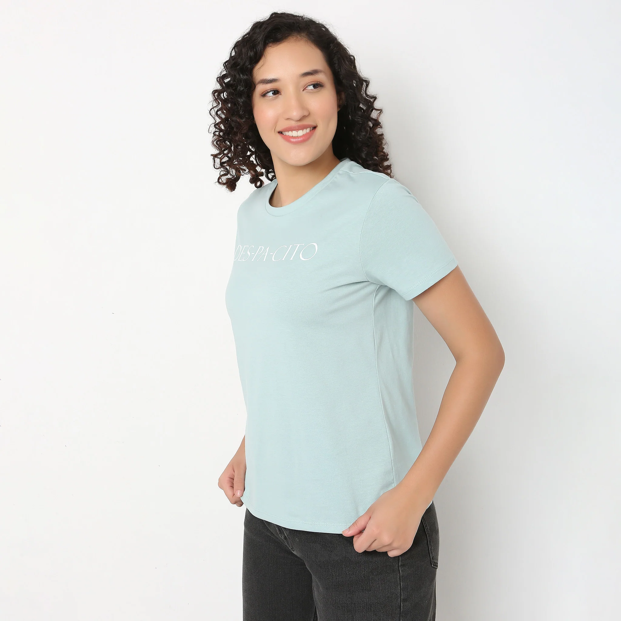 Printed Cotton Crew Neck T-Shirt - Image 5
