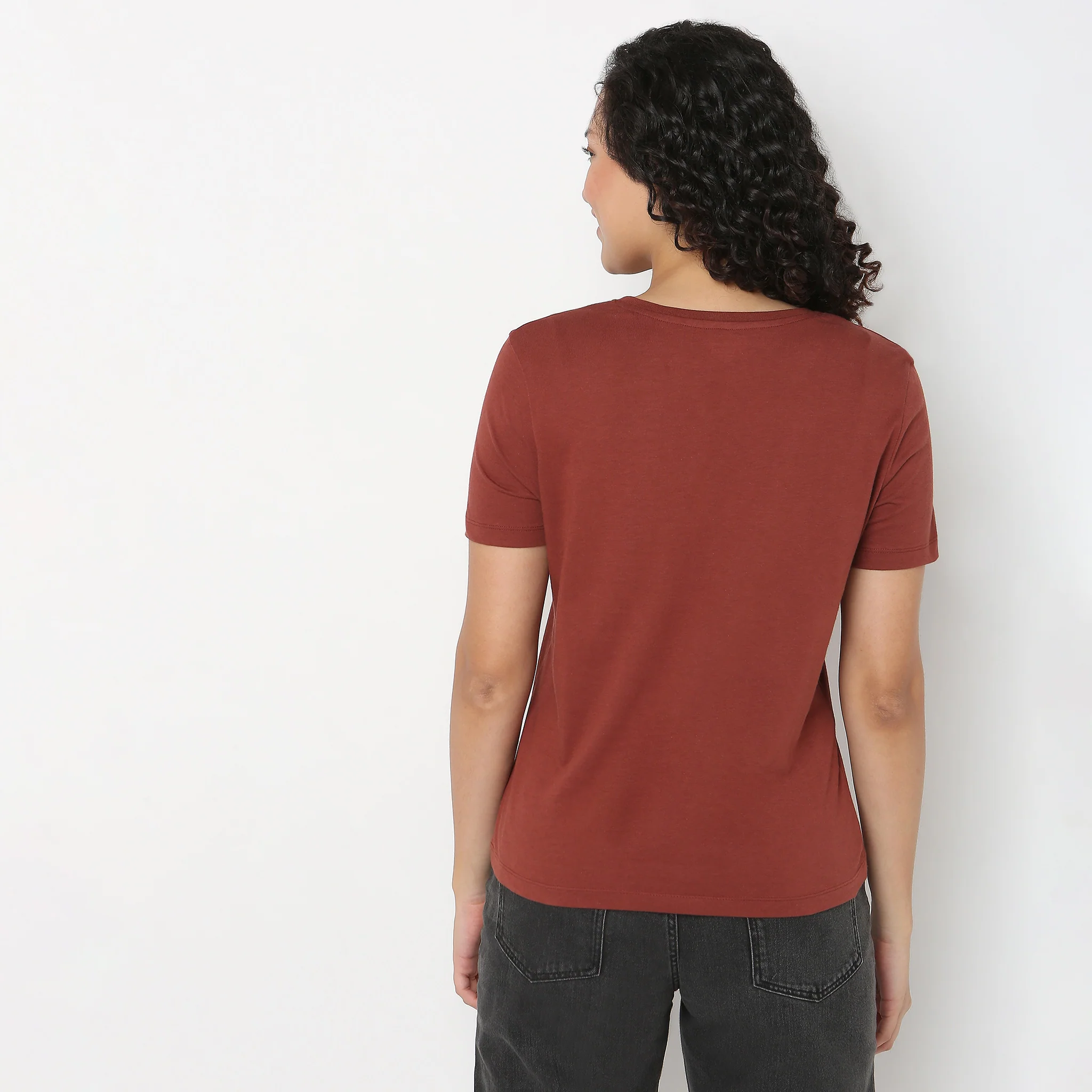Printed Cotton Crew Neck T-Shirt - Image 3