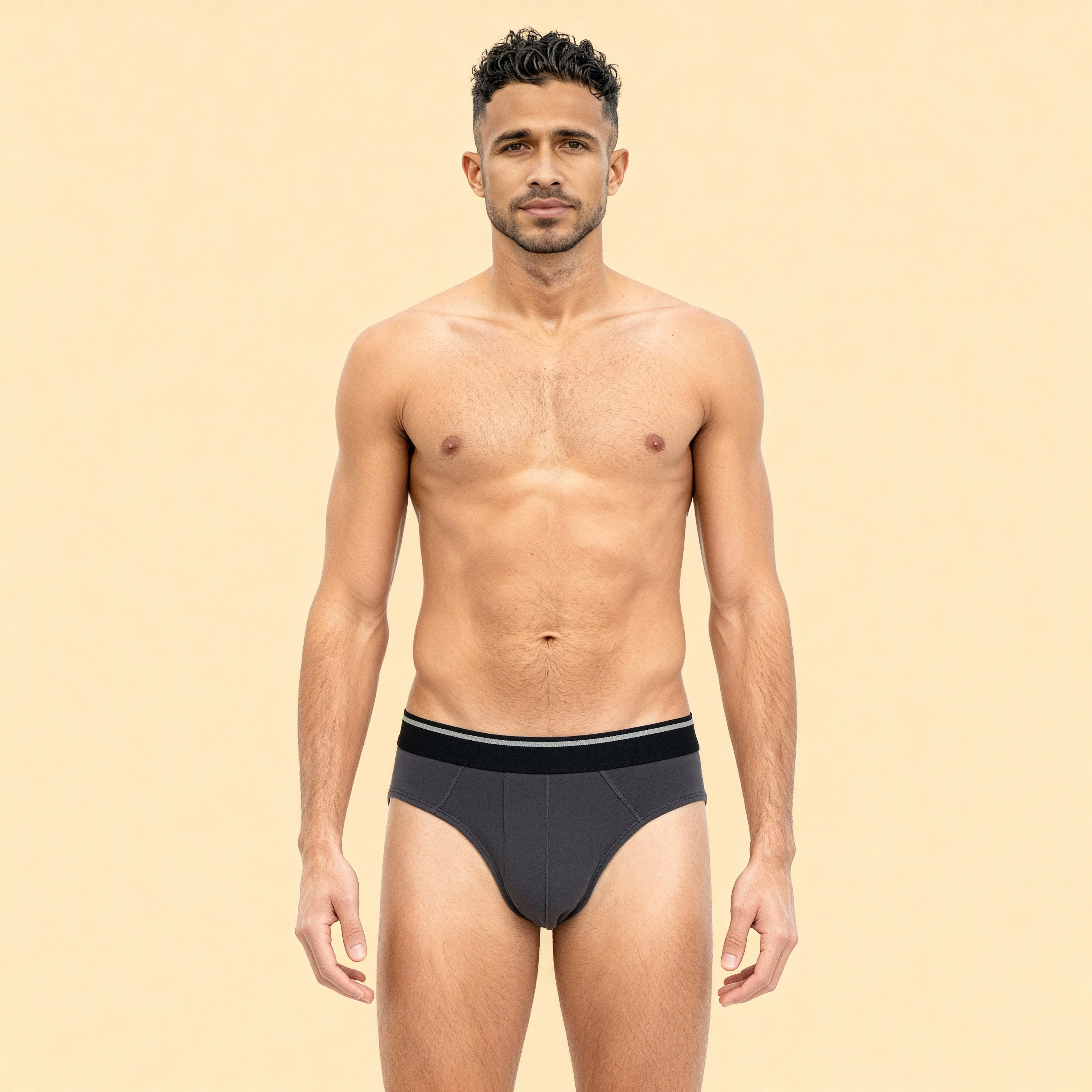 Cotton Solid Briefs - Image 4