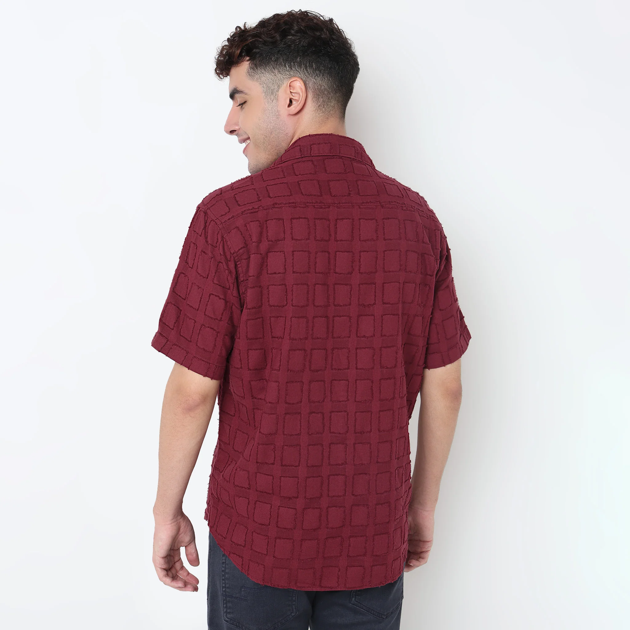 Solid Cotton Cuban Shirt - Image 13