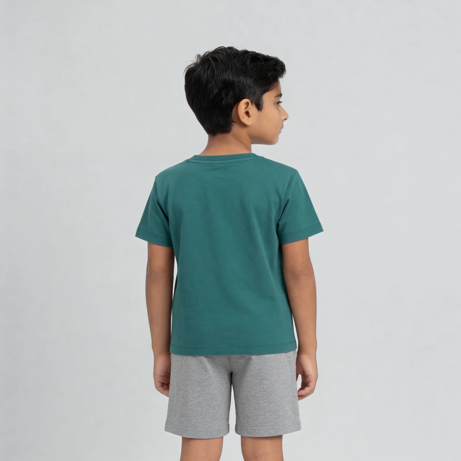 Boys Cotton Printed Crew Neck T-Shirt - Image 3