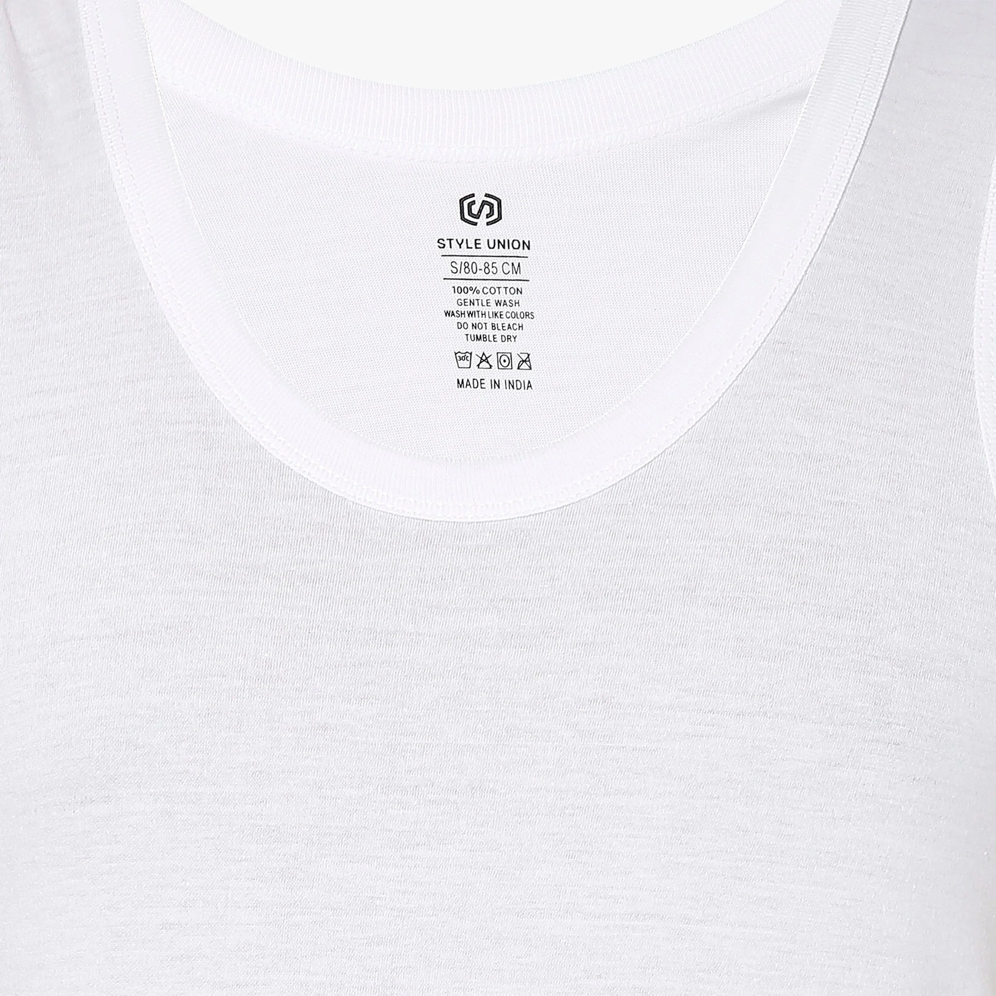 Cotton Solid Mens Vest - Image 3