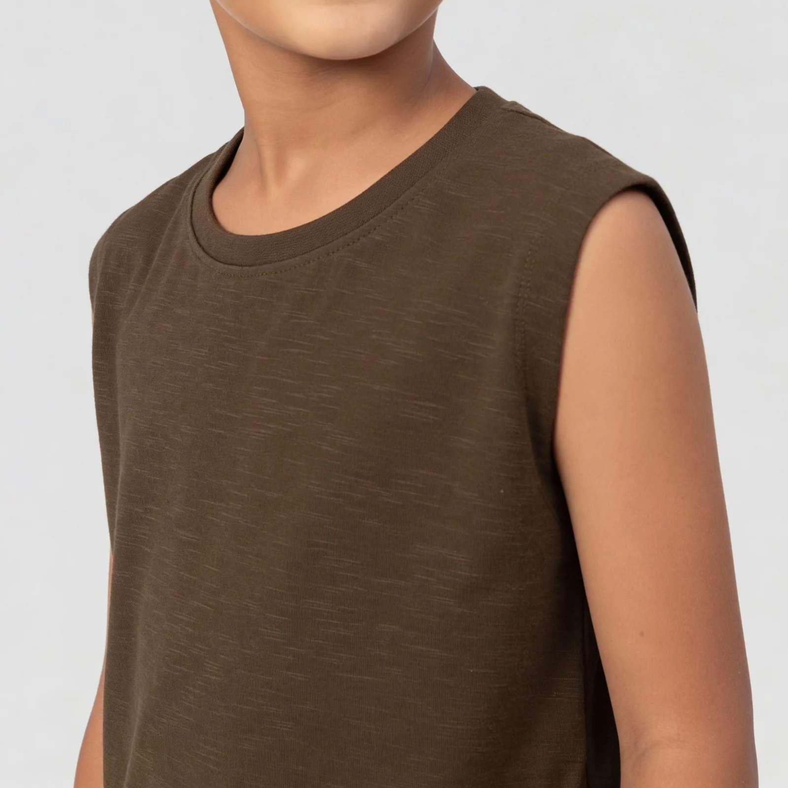 Boys Cotton Crew Neck T-Shirt - Image 4