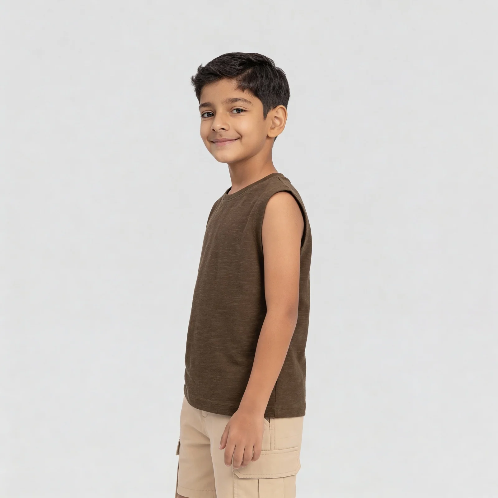 Boys Cotton Crew Neck T-Shirt - Image 5