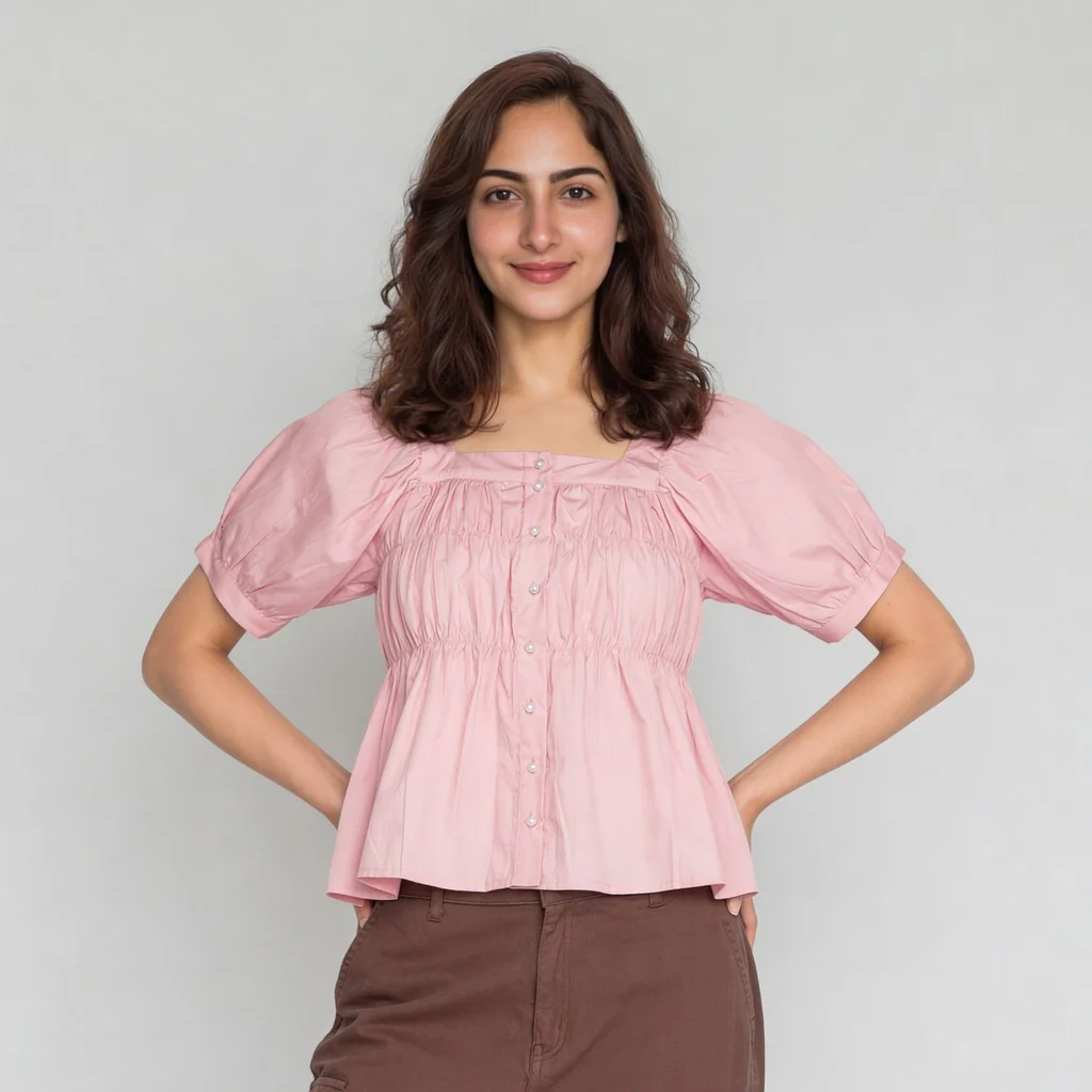 Cotton Solid Top - Image 2