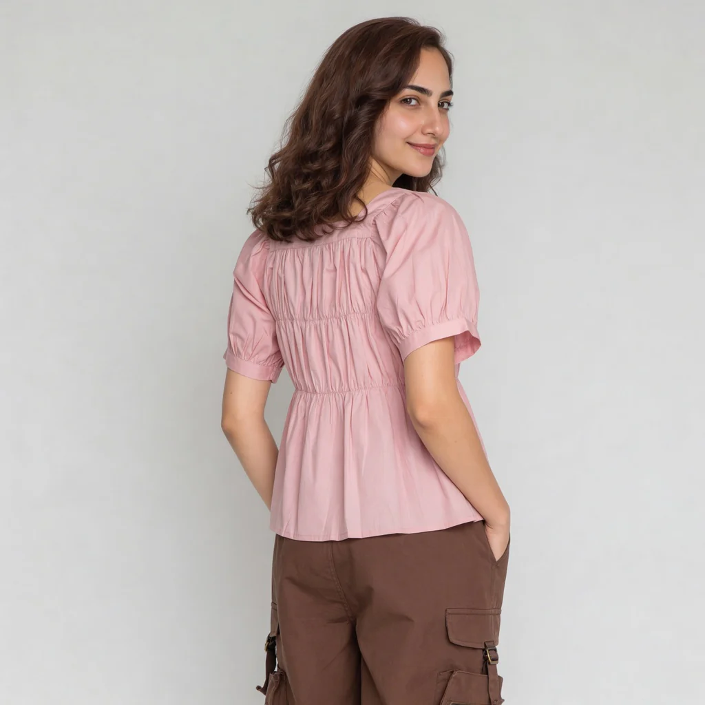Cotton Solid Top - Image 3