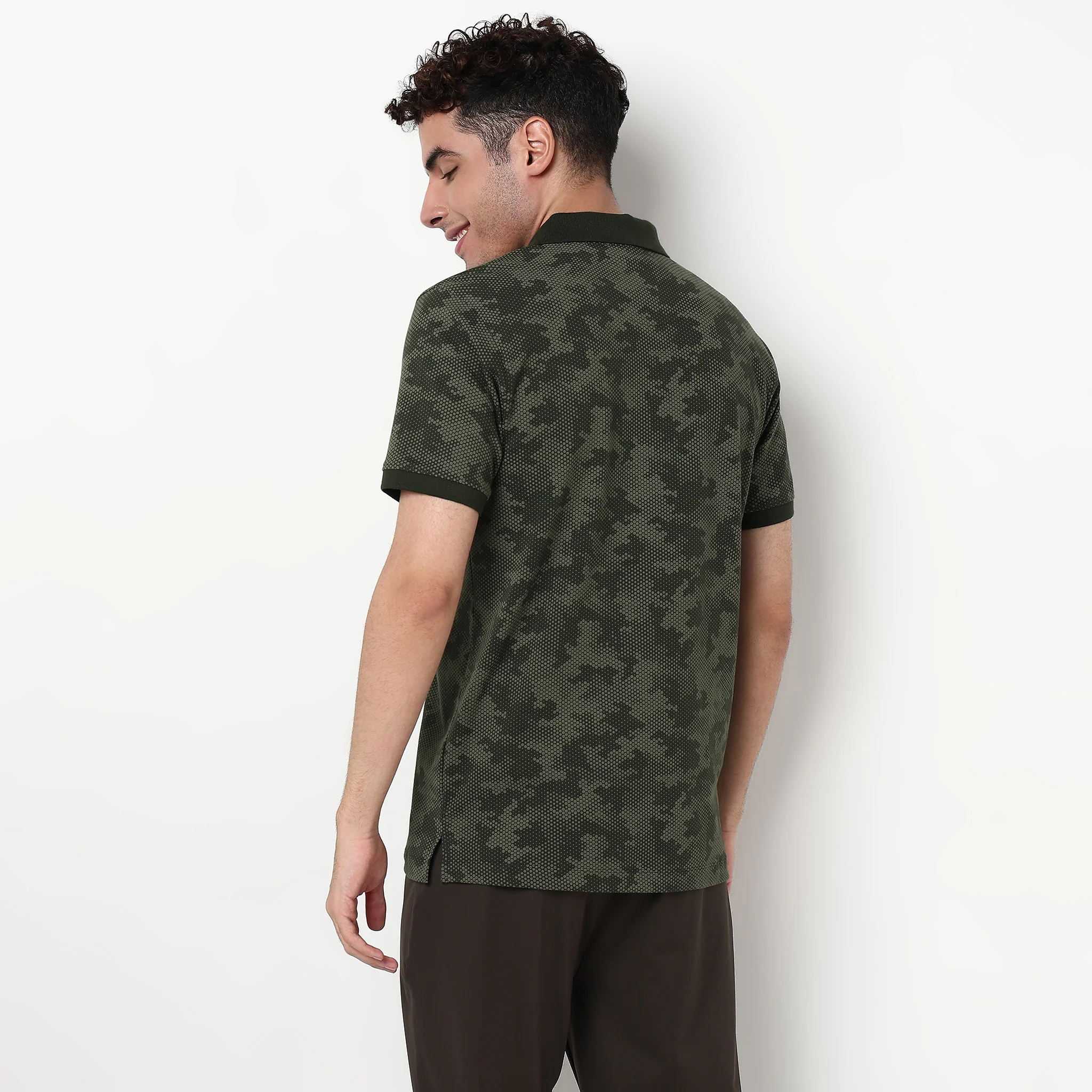All Over Print Impressions Polo T-Shirt - Image 3