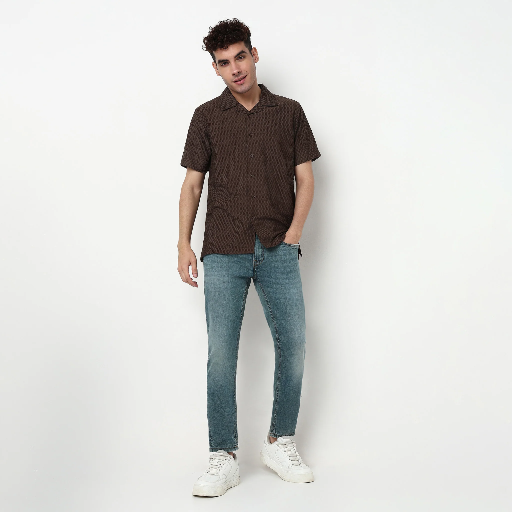 Worn Out Look Vintage Jeans