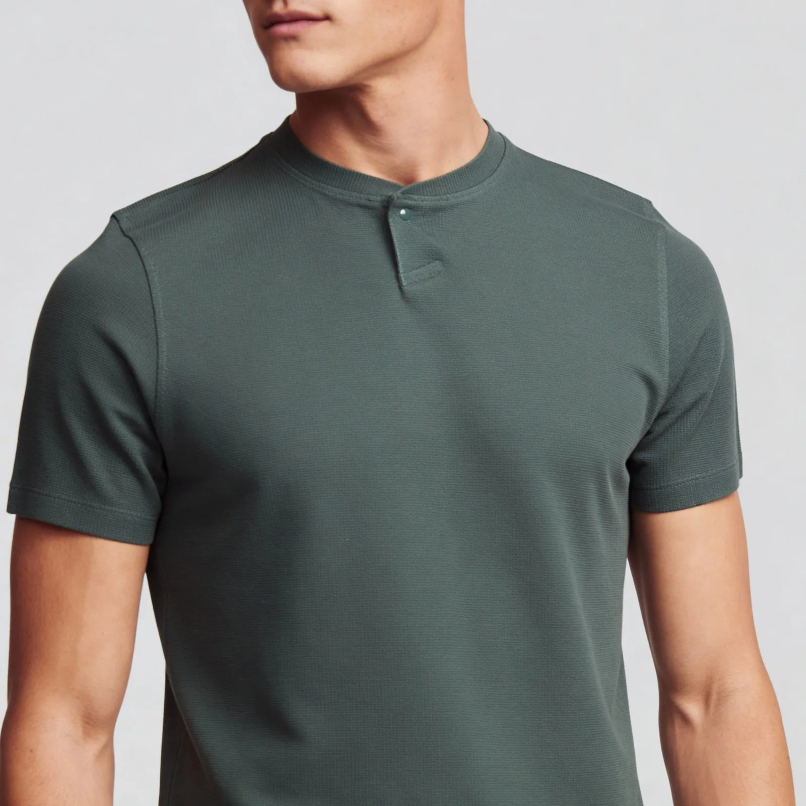 Cotton Structured Lumberjack T-Shirt - Image 14
