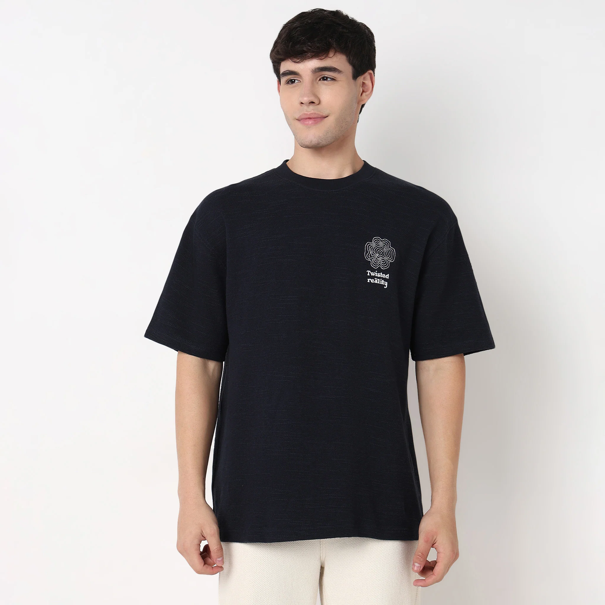Cotton Structured Oversized T-Shirt - Image 4