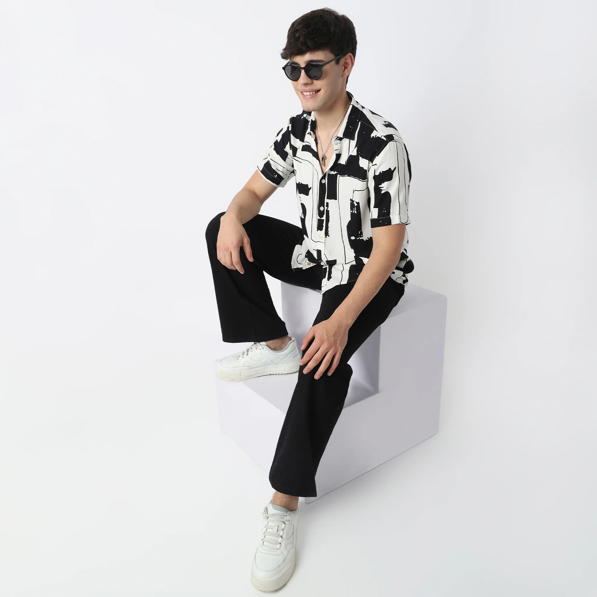 Cotton Textured Retreat Shirt