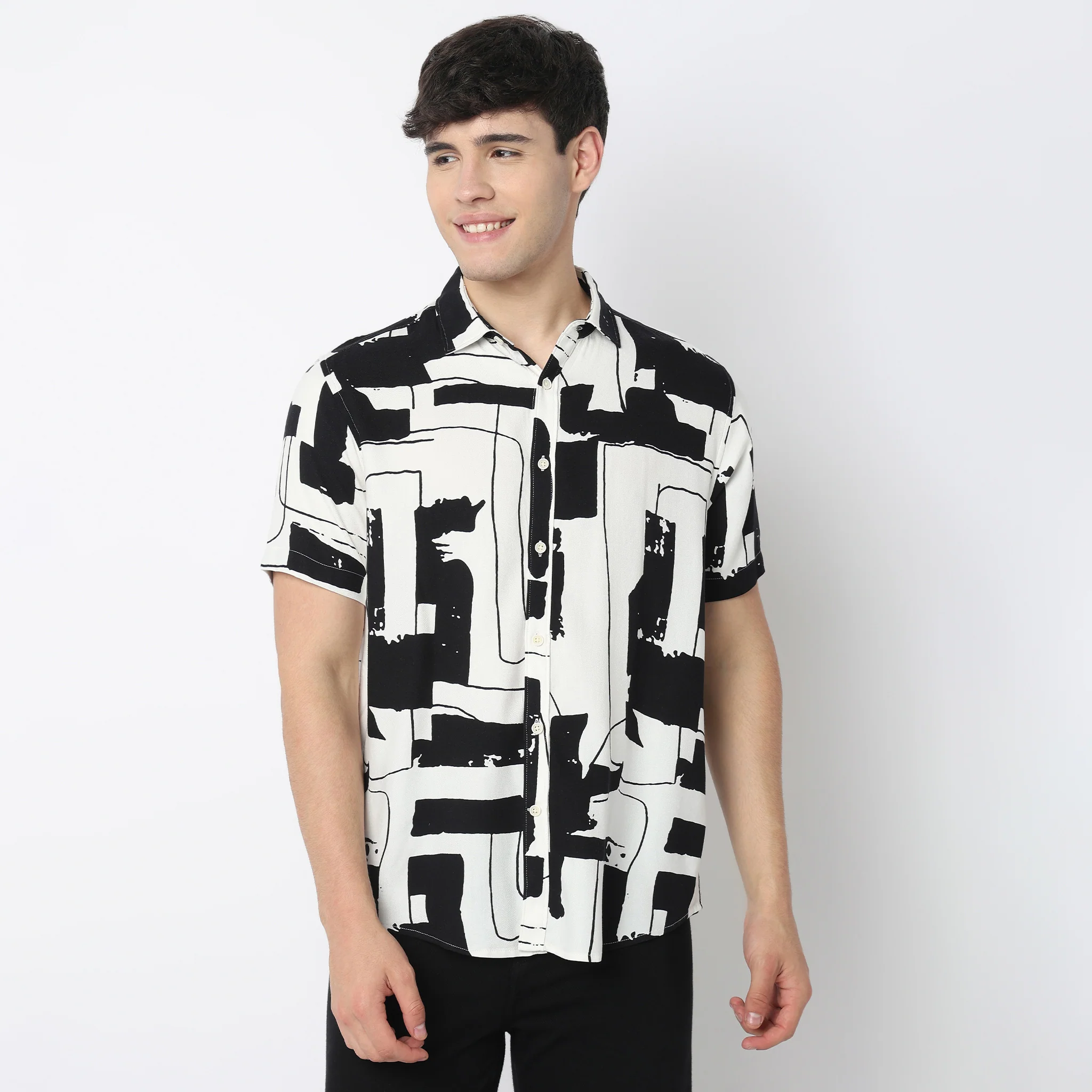 Cotton Textured Retreat Shirt - Image 2
