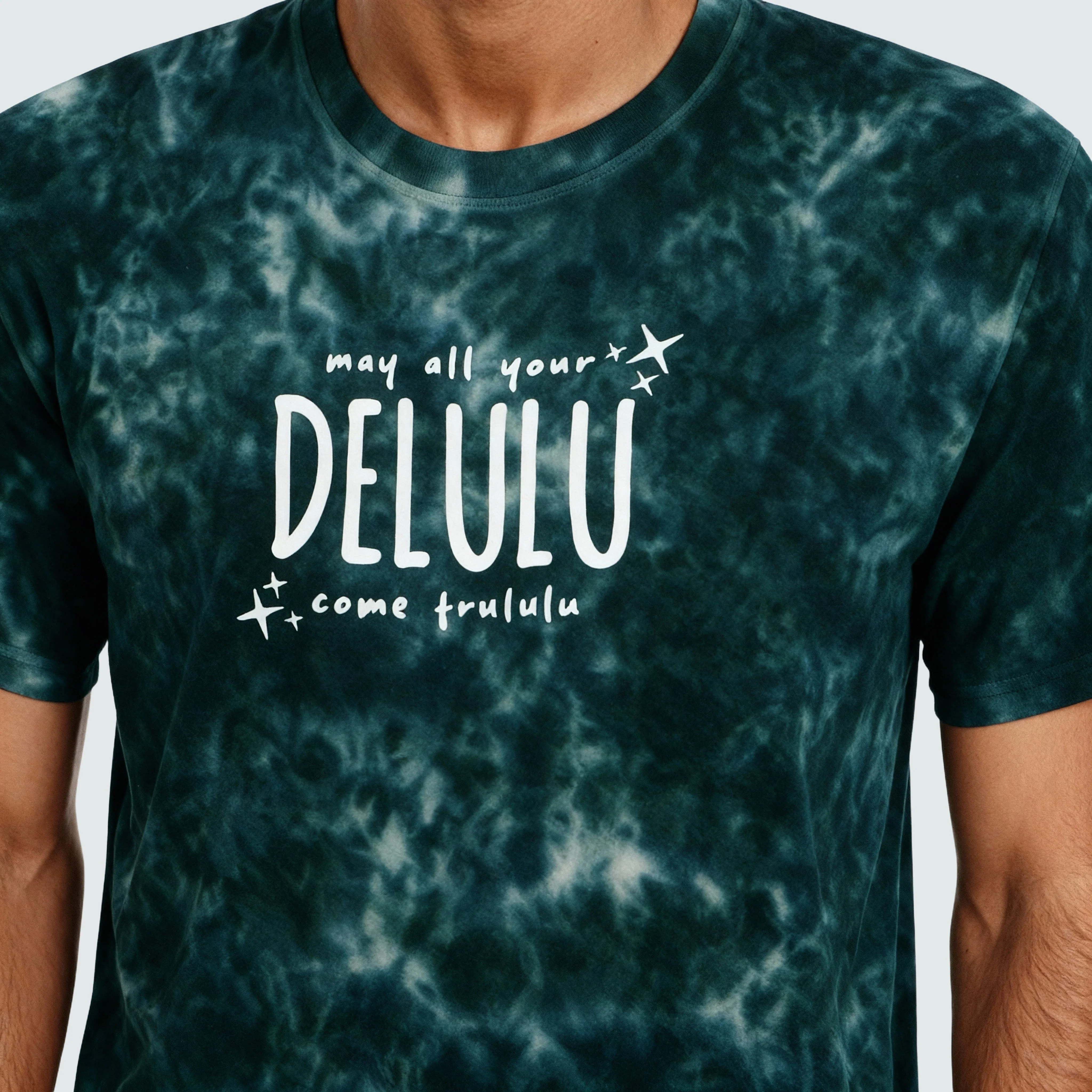 Cotton Tie and Dye Oversize Graphic T-Shirt - Image 4