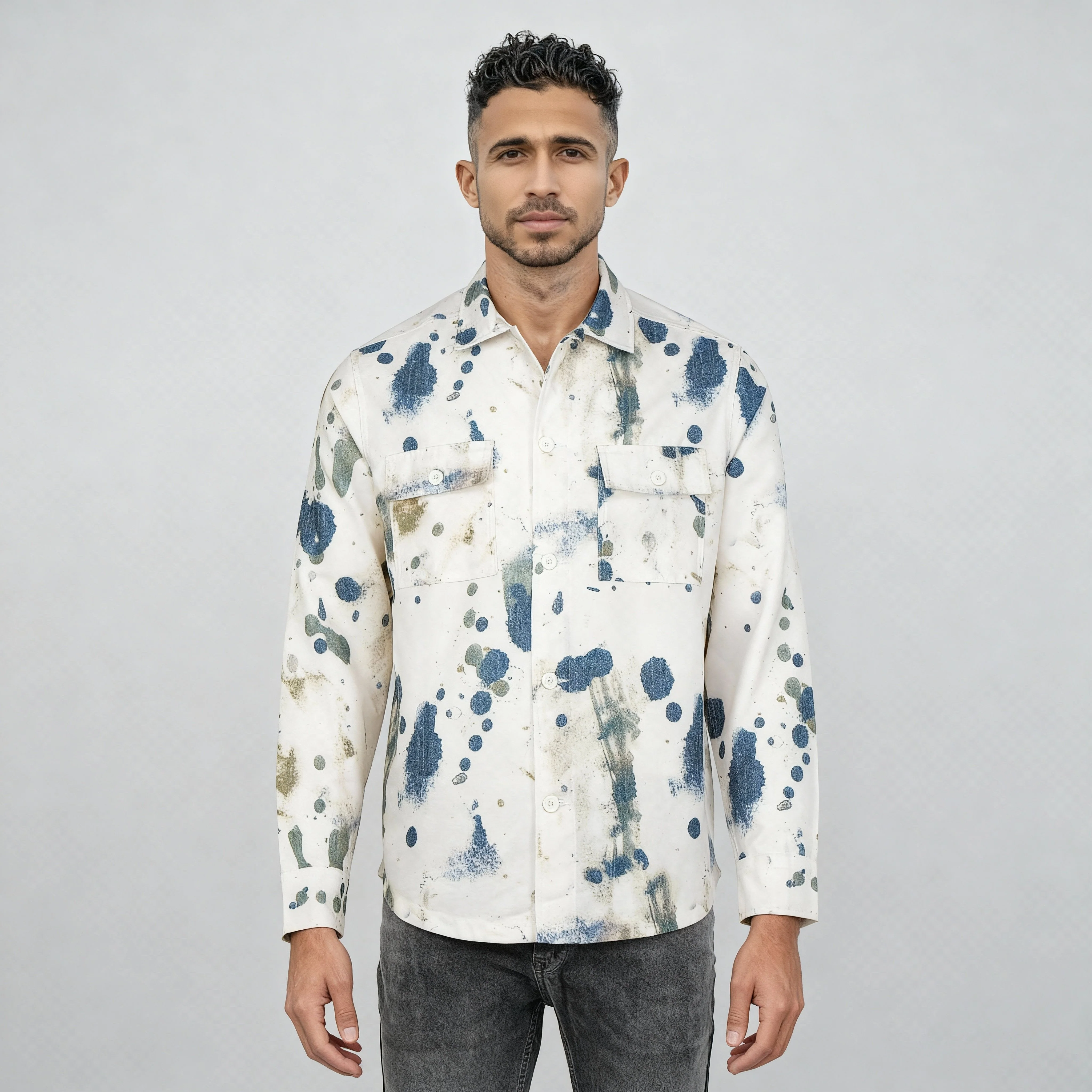 Cotton Tie-Dye Explorer Shacket - Image 7