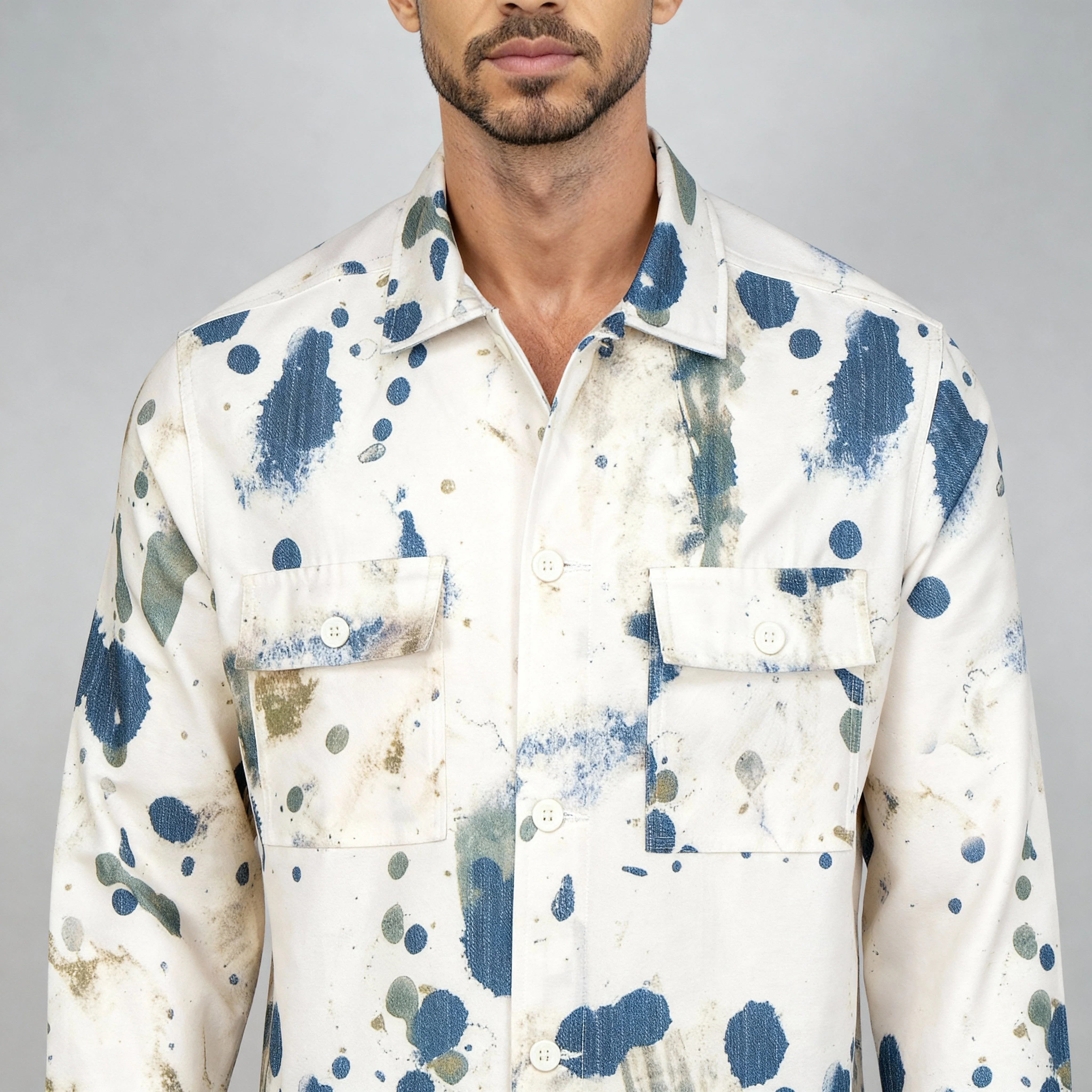 Cotton Tie-Dye Explorer Shacket - Image 9