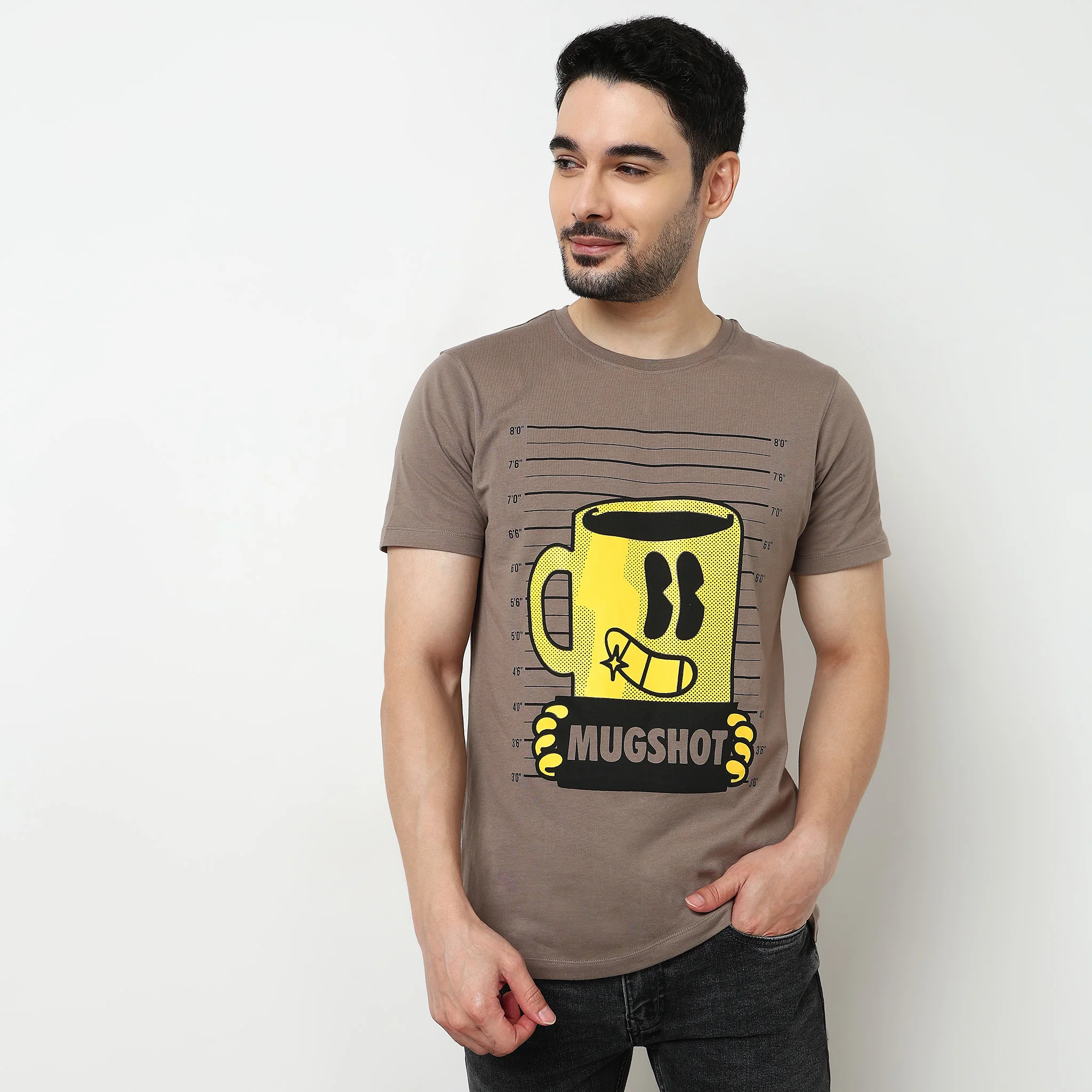 Crew Neck Cotton Graphitee - Image 2