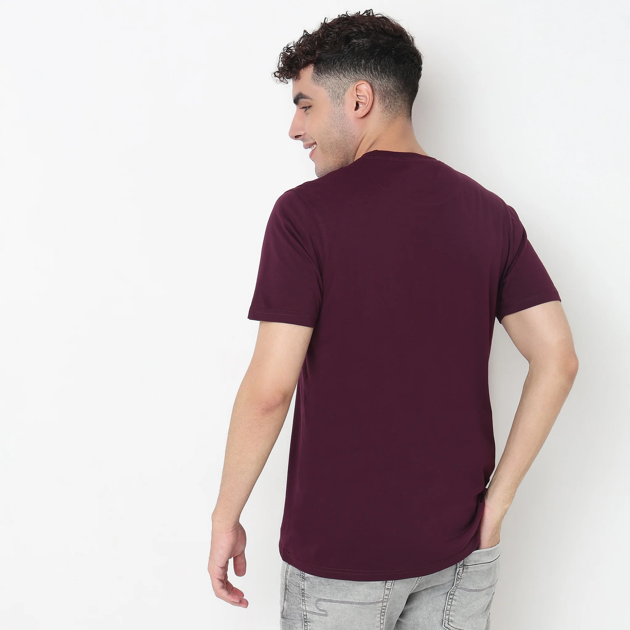 Crew Neck Cotton Graphitee - Image 3