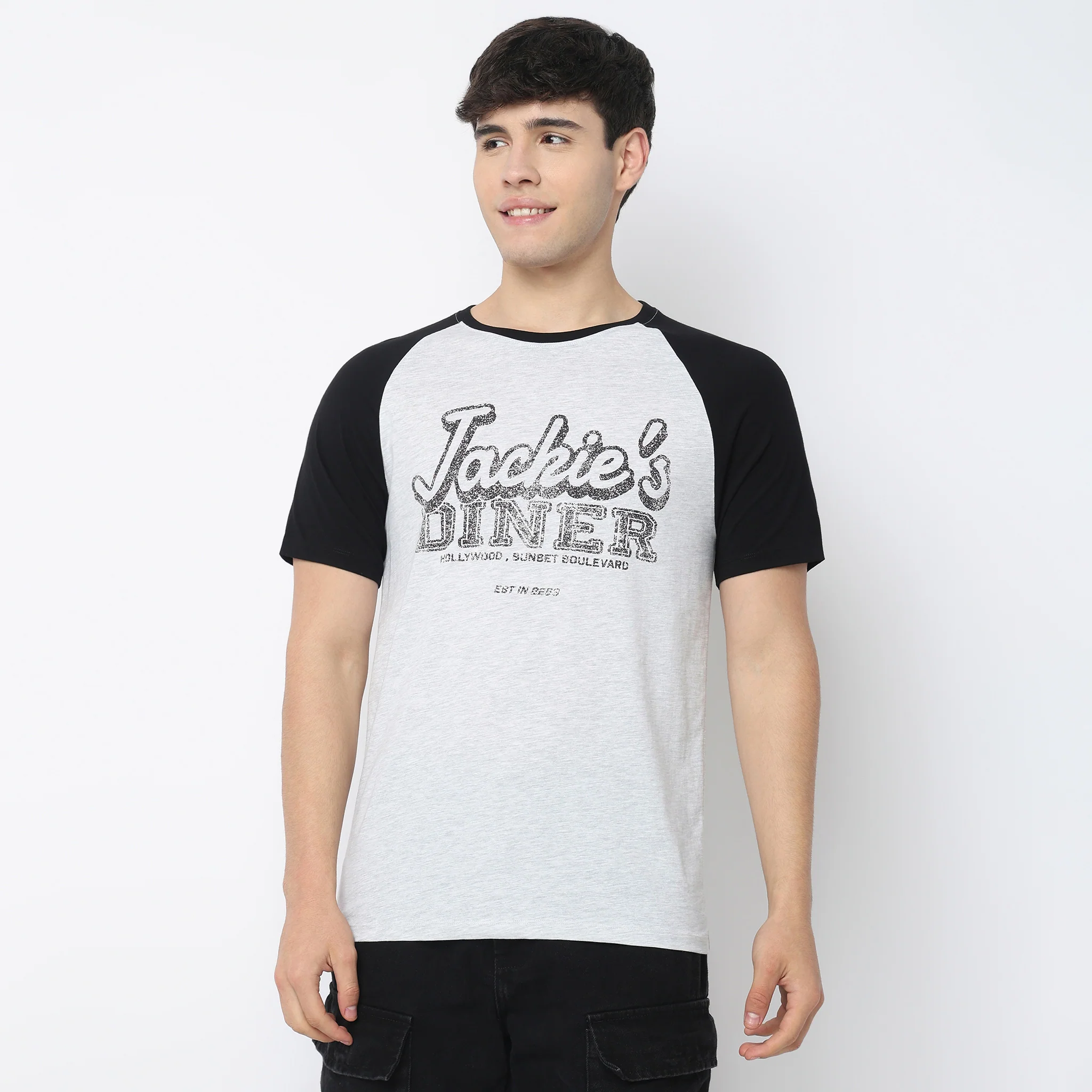 Crew Neck Cotton Graphitee - Image 2