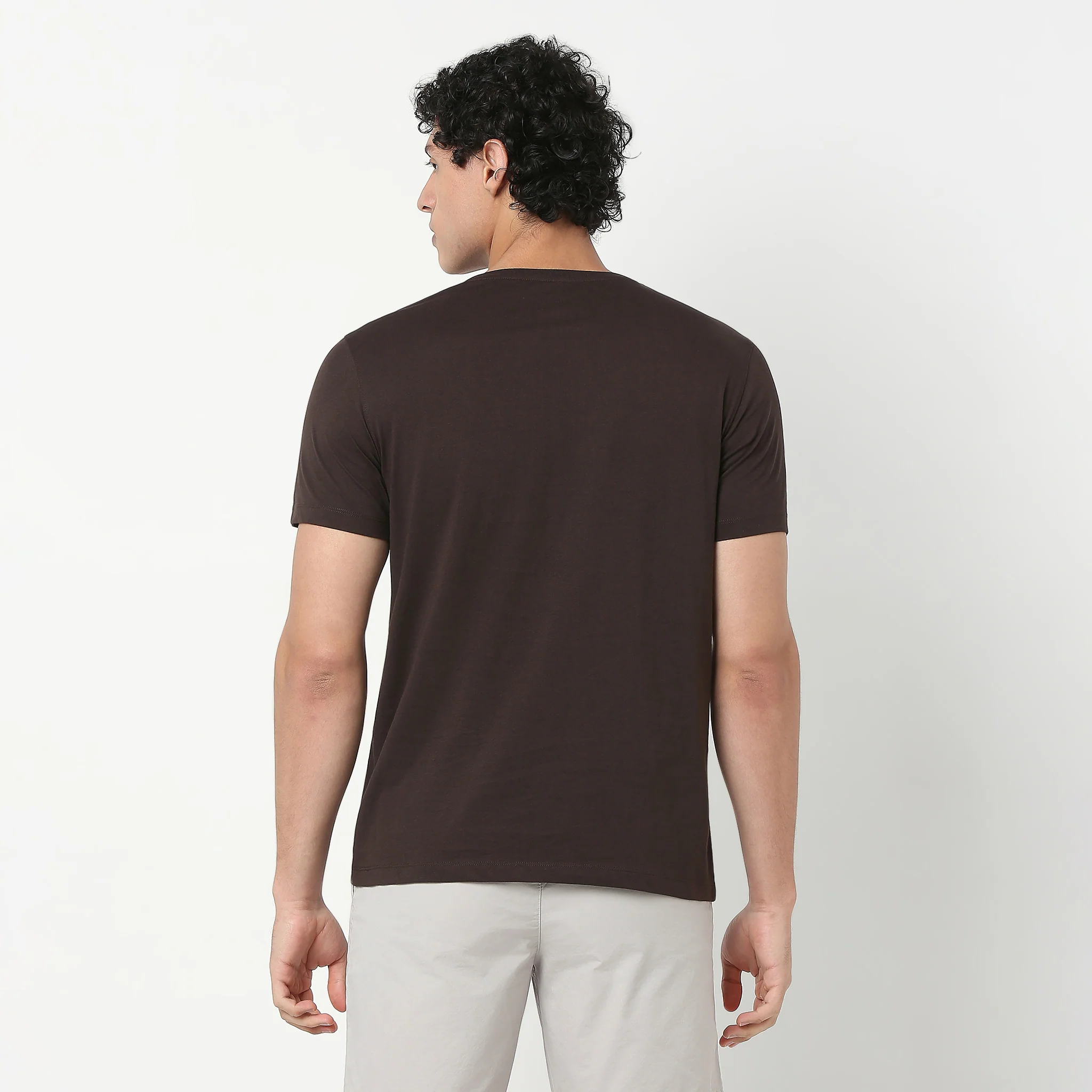 Crew Neck Graphic T-Shirt - Image 3