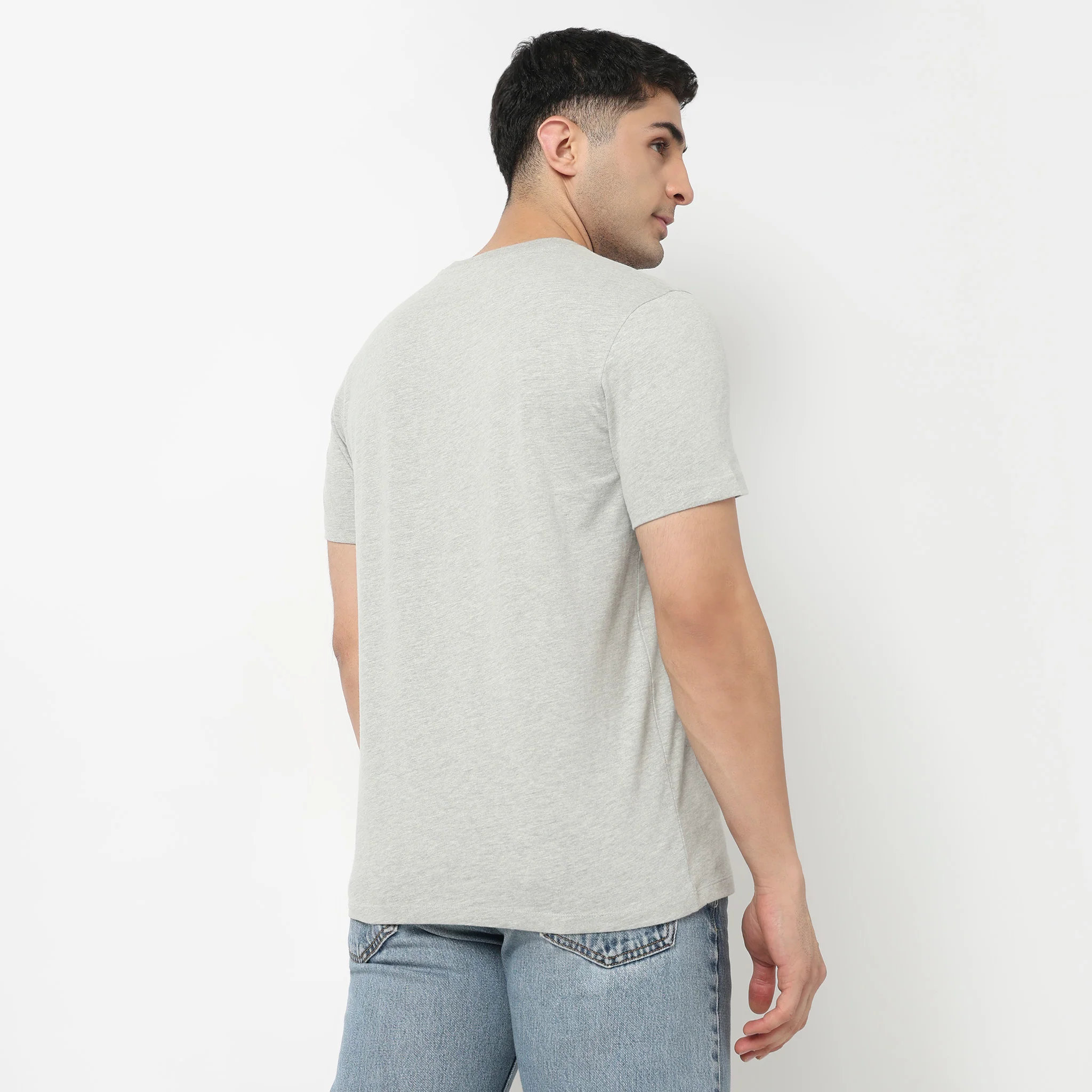 Crew Neck Graphic T-Shirt - Image 3