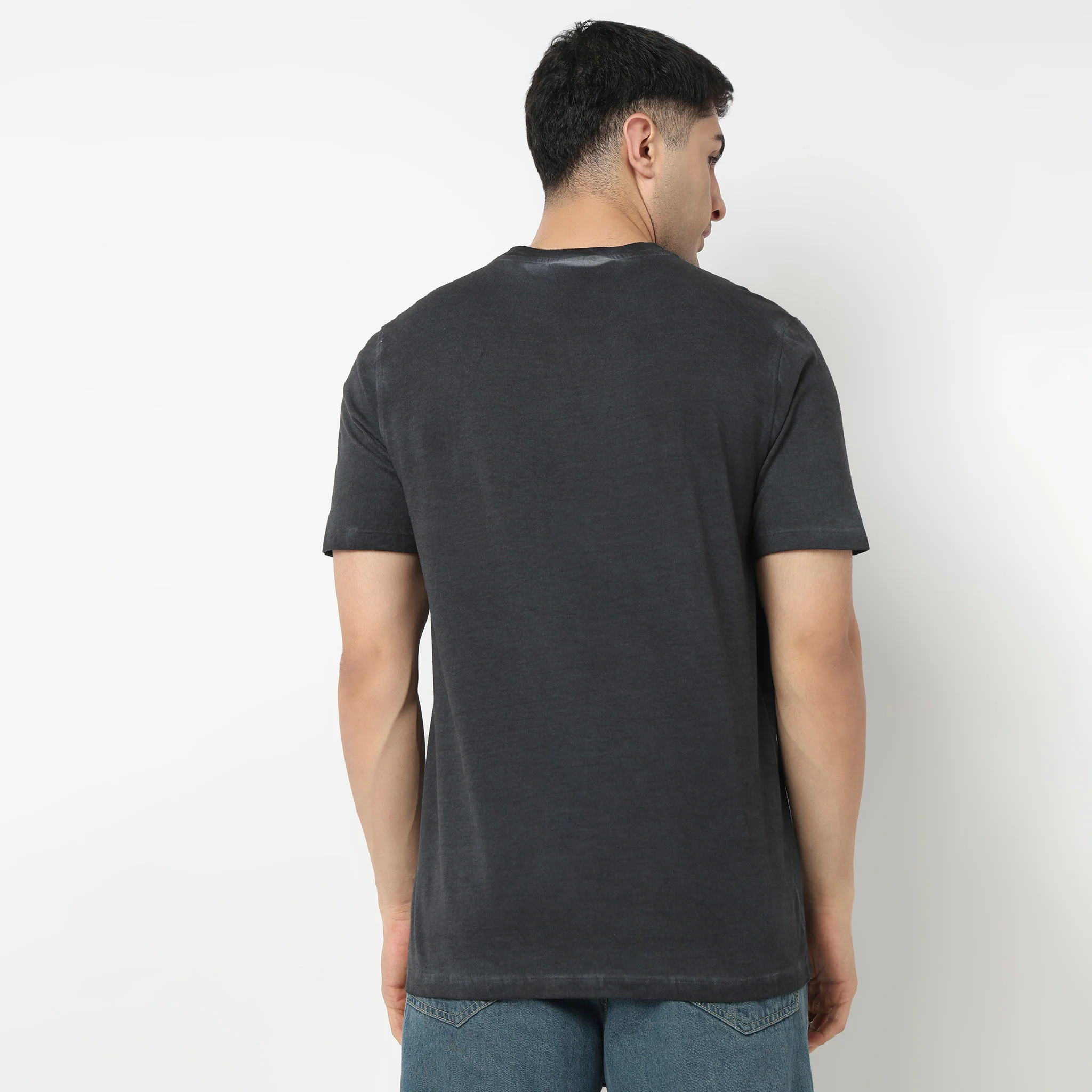 Crew Neck Graphic T-Shirt - Image 3