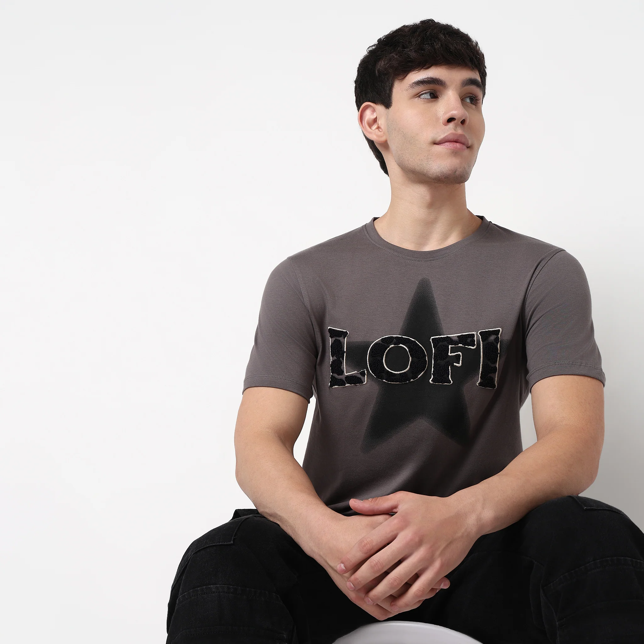 Crew Neck Prited Ranger T-Shirt - Image 2
