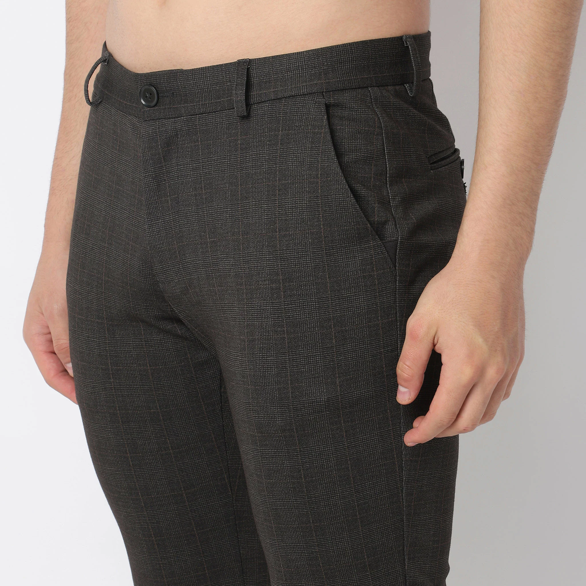 Crop Flex Pants - Ultra-Stretch Travel Friendly Crop Length With Secure Zip Pocket - Image 11