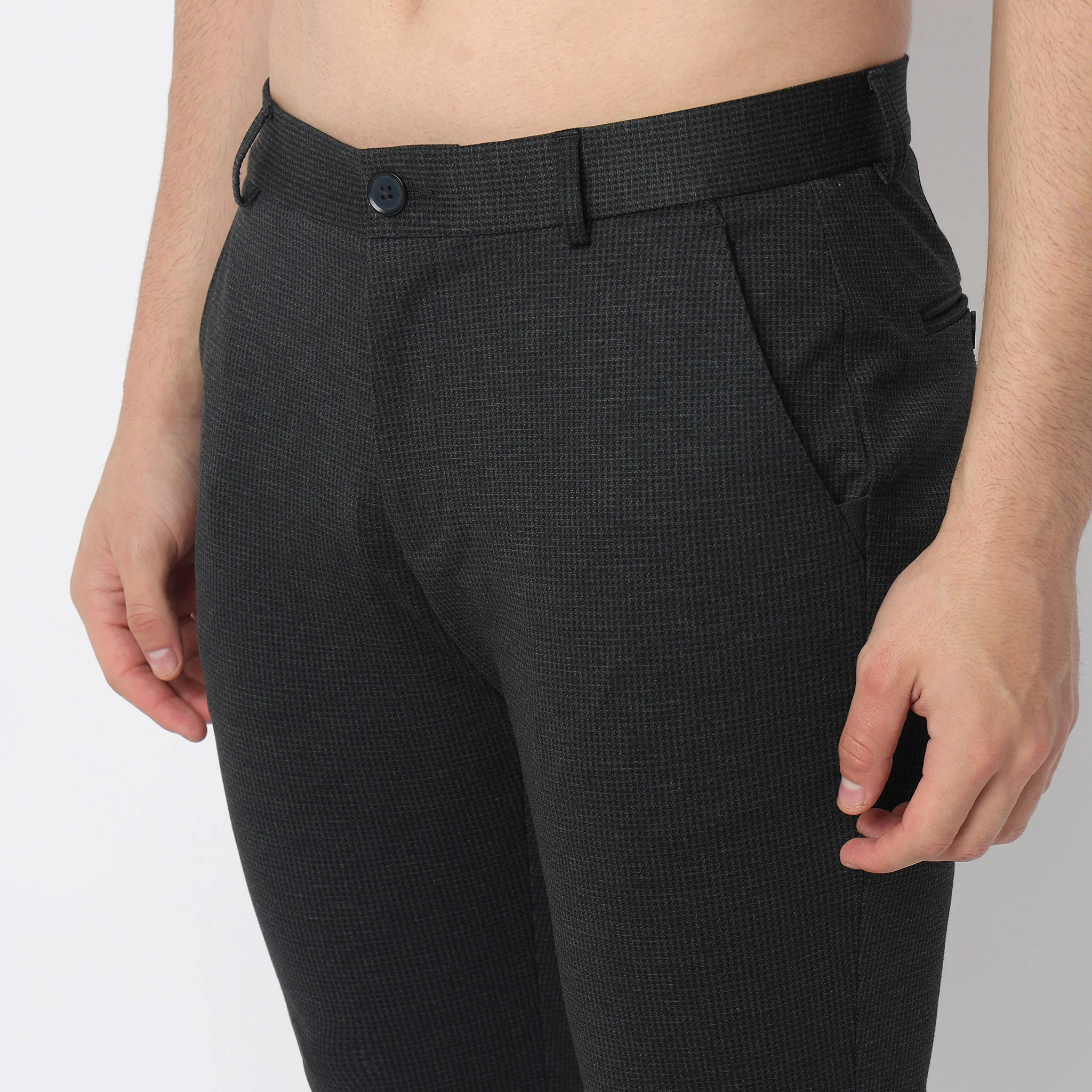 Crop Flex Pants - Ultra-Stretch Travel Friendly Crop Length With Secure Zip Pocket - Image 12