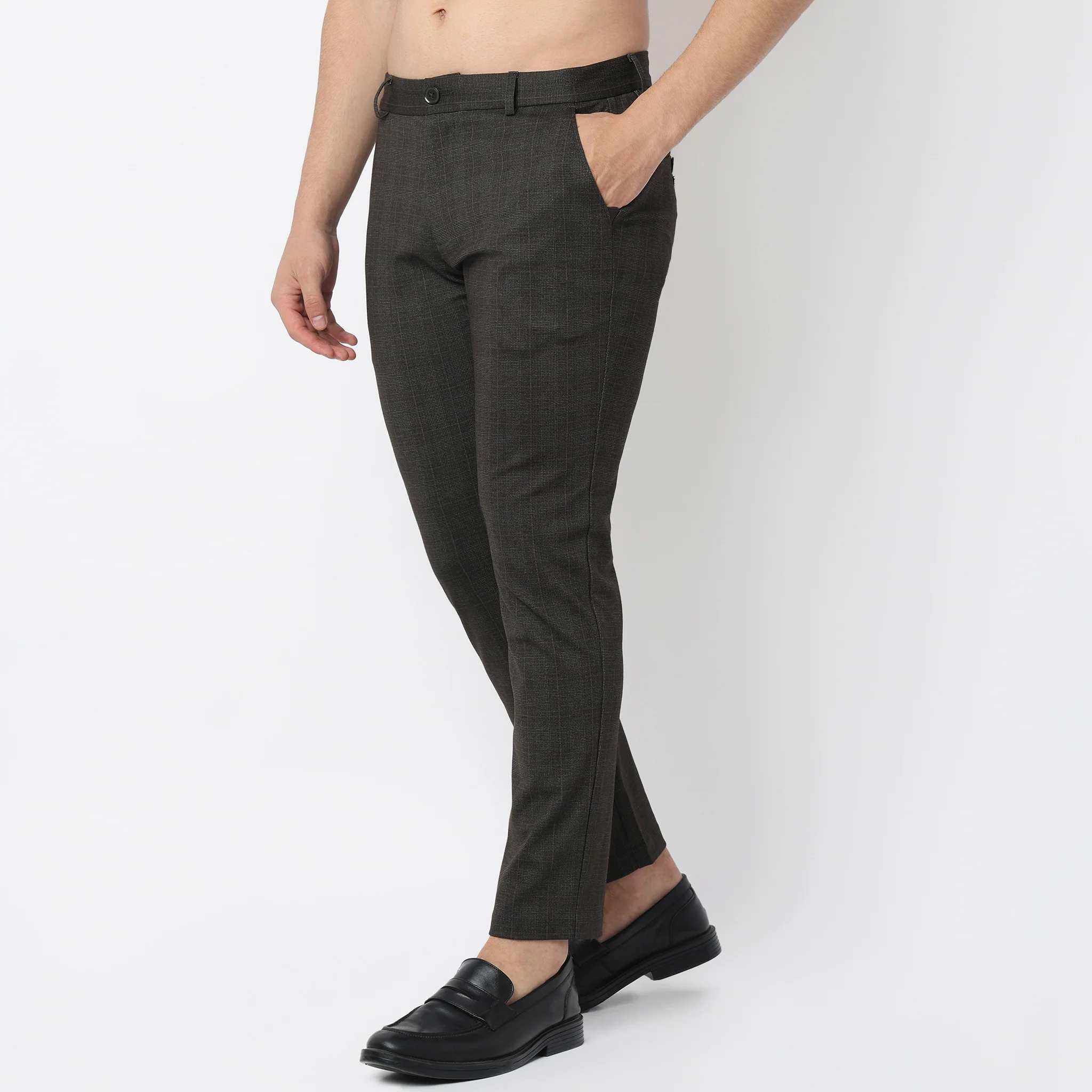 Crop Flex Pants - Ultra-Stretch Travel Friendly Crop Length With Secure Zip Pocket - Image 13