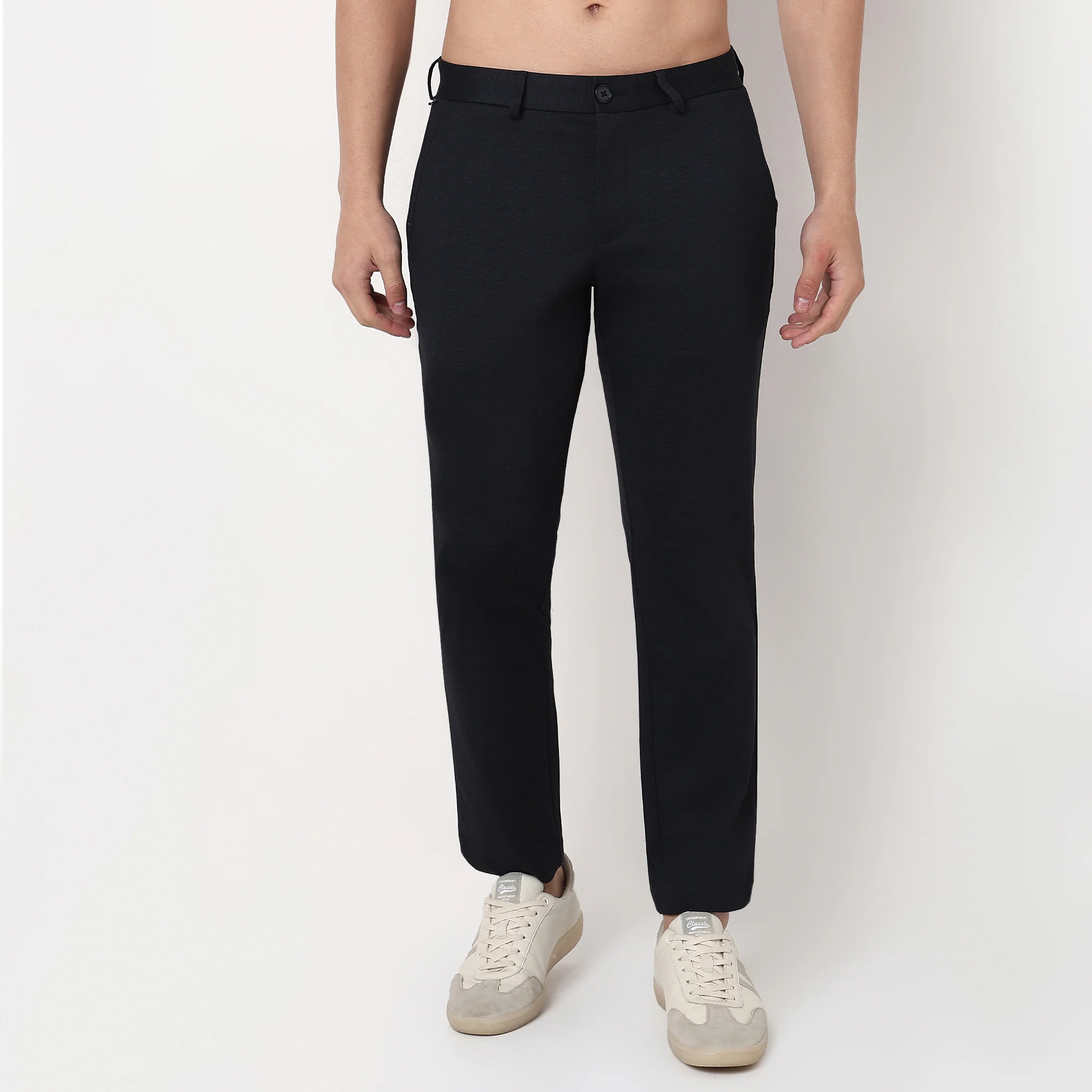 Crop Flex Pants - Ultra-Stretch Travel Friendly Crop Length With Secure Zip Pocket - Image 18