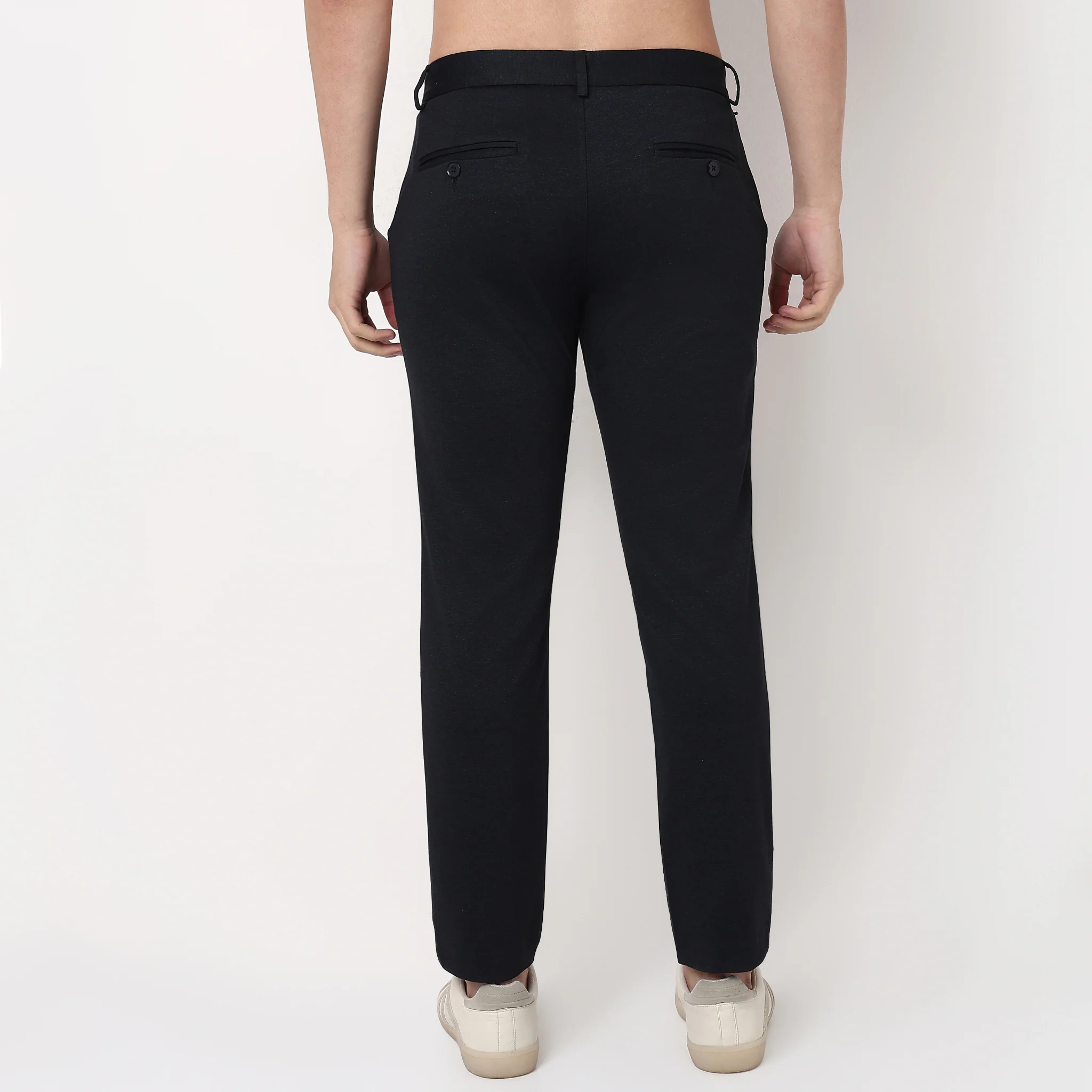 Crop Flex Pants - Ultra-Stretch Travel Friendly Crop Length With Secure Zip Pocket - Image 19