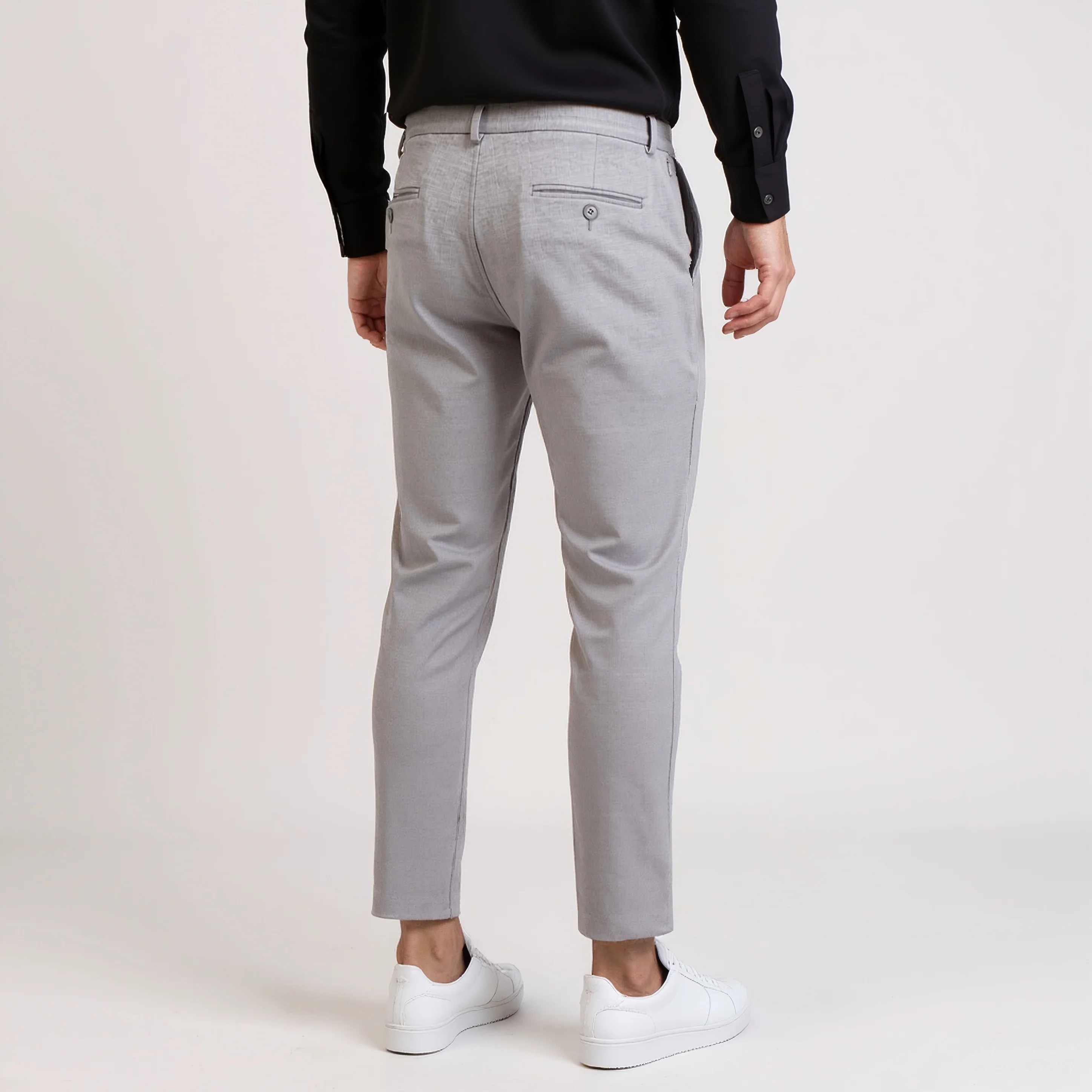 Crop Flex Pants - Ultra-Stretch Travel Friendly Crop Length With Secure Zip Pocket - Image 23