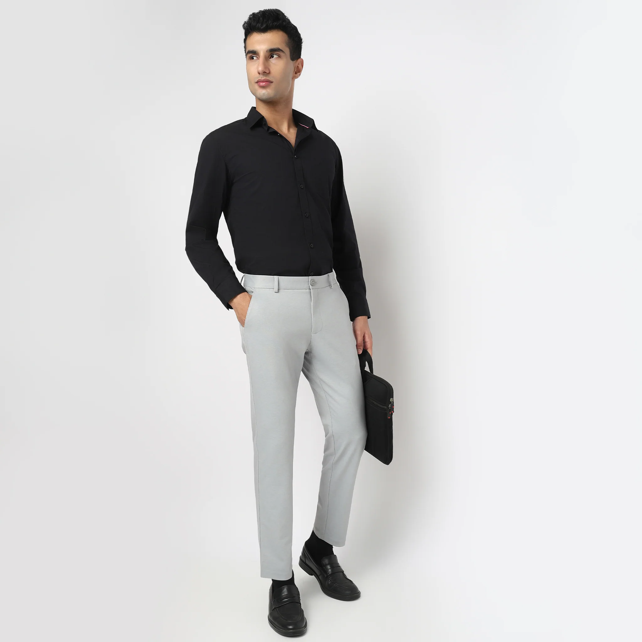 Crop Flex Pants - Ultra-Stretch Travel Friendly Crop Length With Secure Zip Pocket - Image 26
