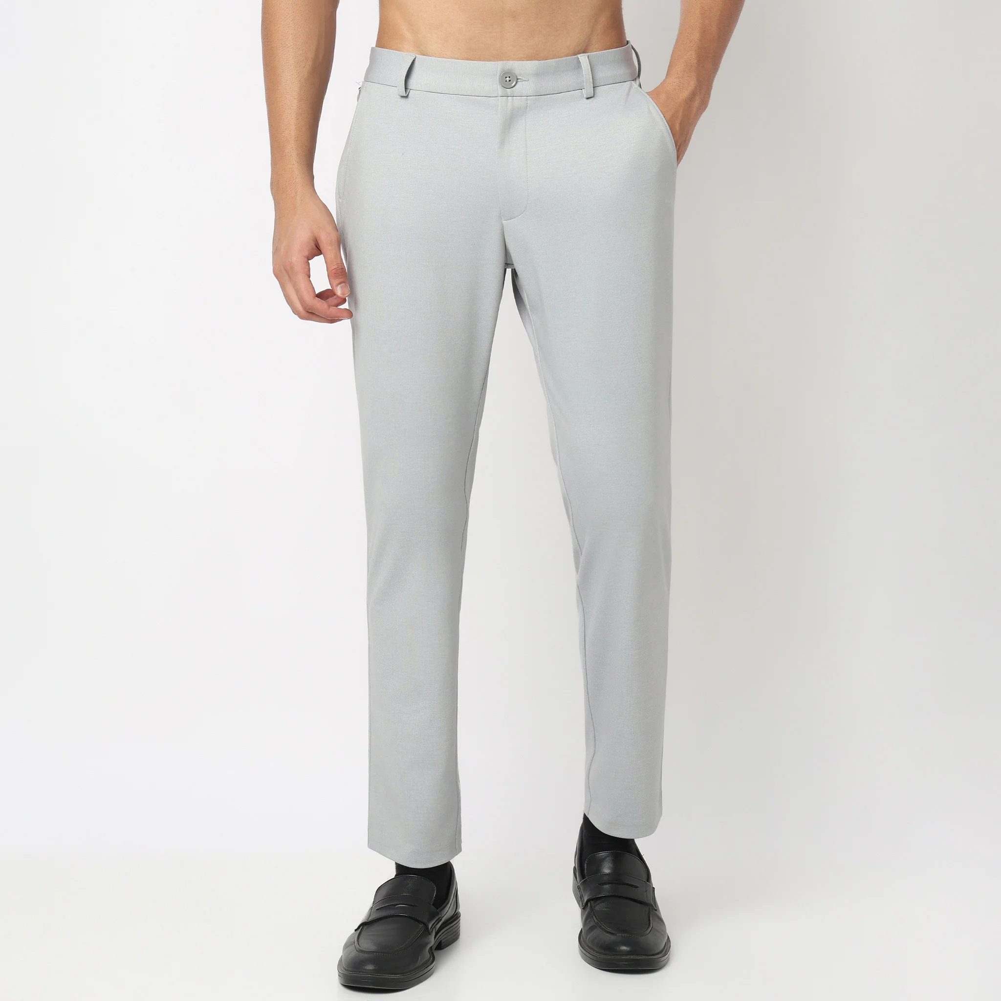 Crop Flex Pants - Ultra-Stretch Travel Friendly Crop Length With Secure Zip Pocket - Image 27