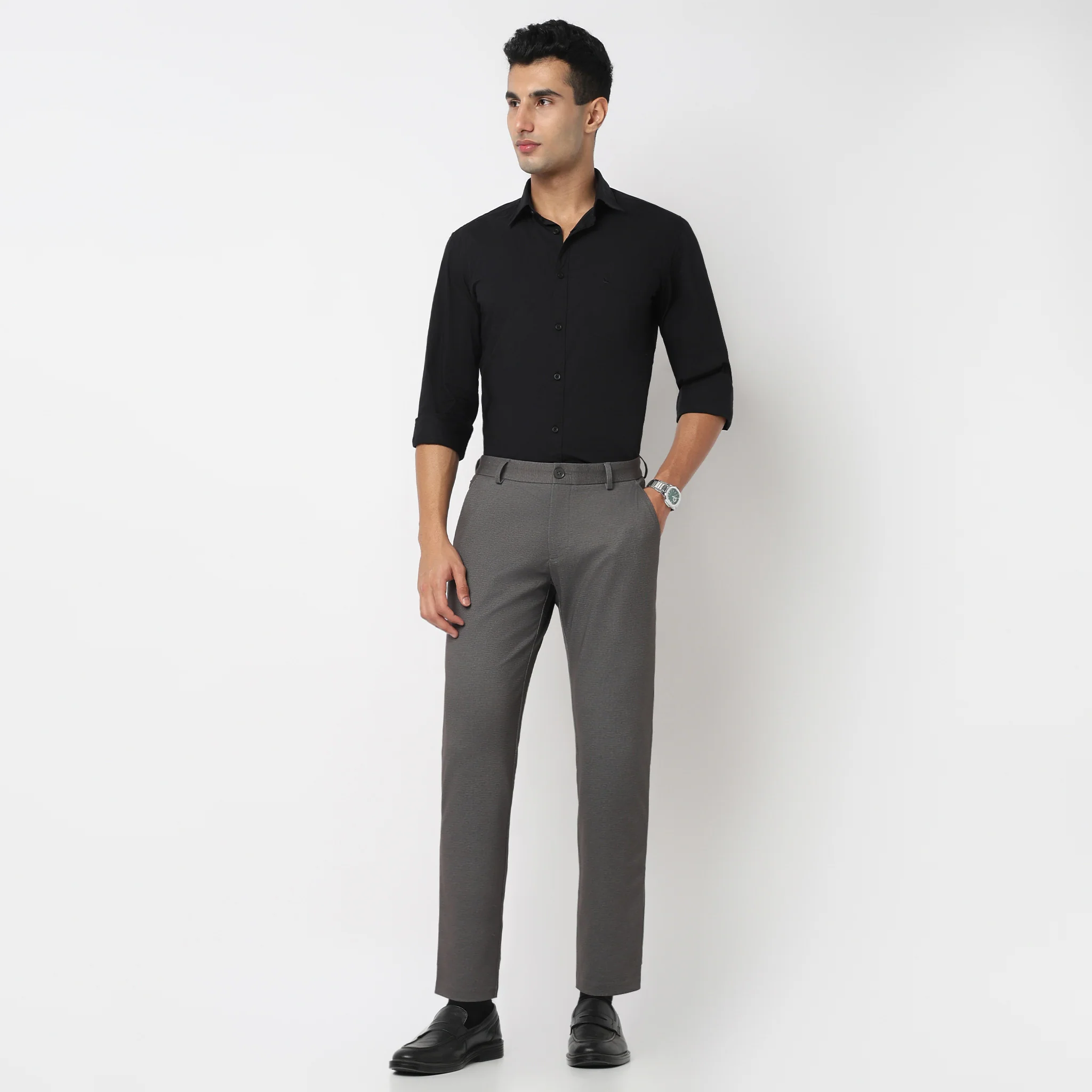 Crop Flex Pants - Ultra-Stretch Travel Friendly Crop Length With Secure Zip Pocket - Image 41