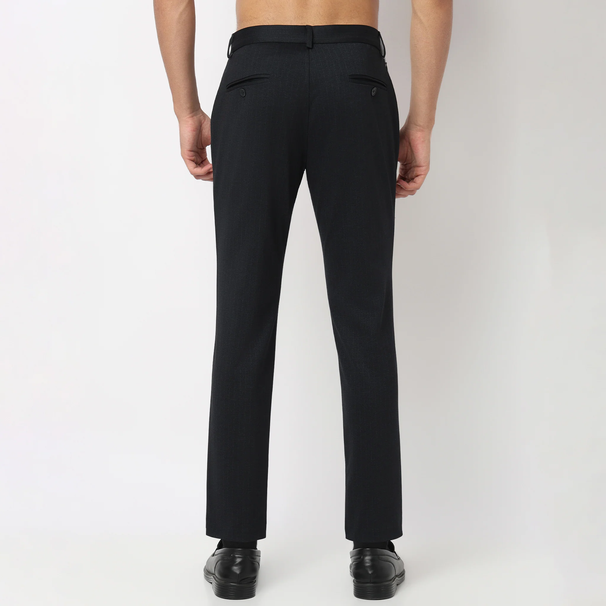 Crop Flex Pants - Ultra-Stretch Travel Friendly Crop Length With Secure Zip Pocket - Image 48
