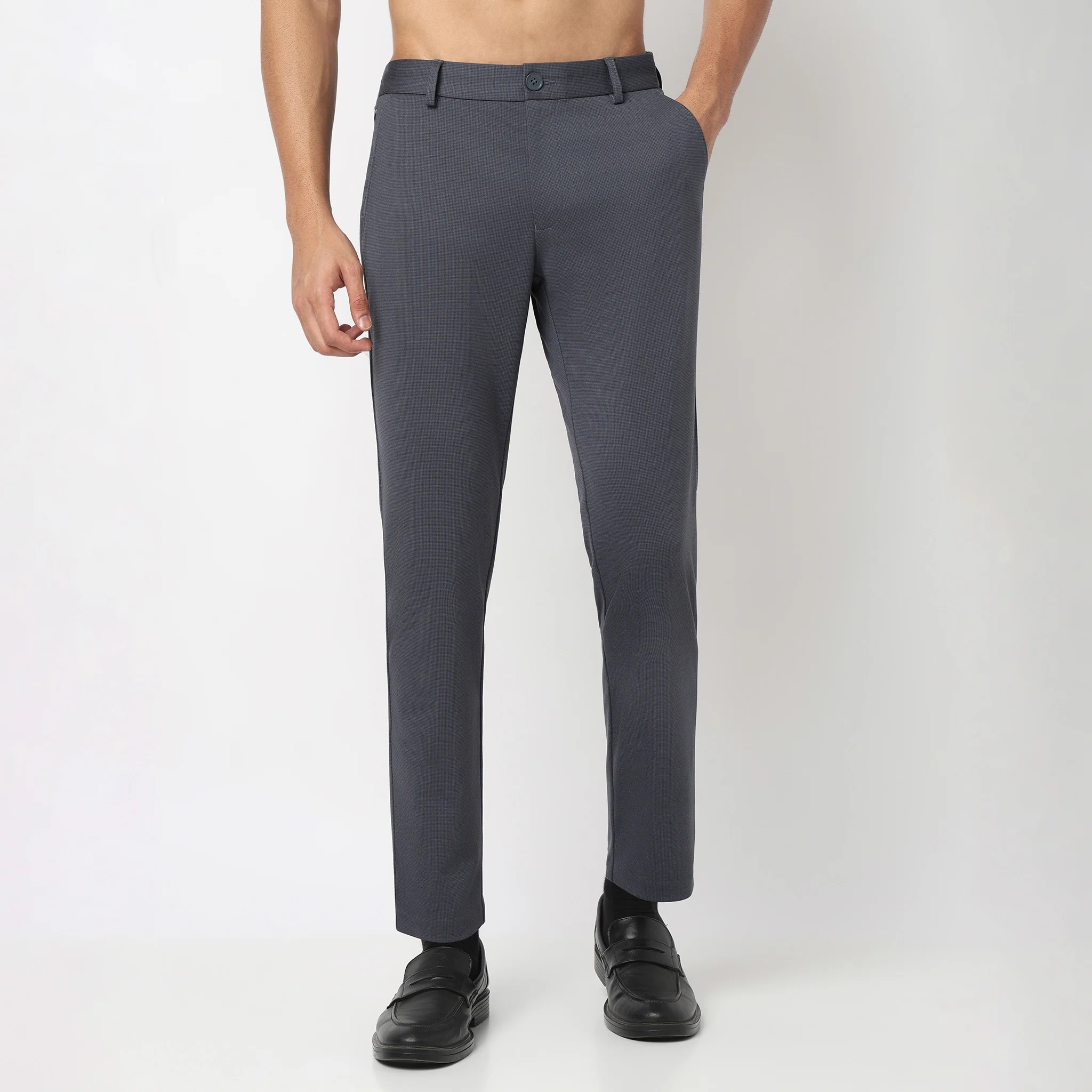 Crop Flex Pants - Ultra-Stretch Travel Friendly Crop Length With Secure Zip Pocket - Image 57